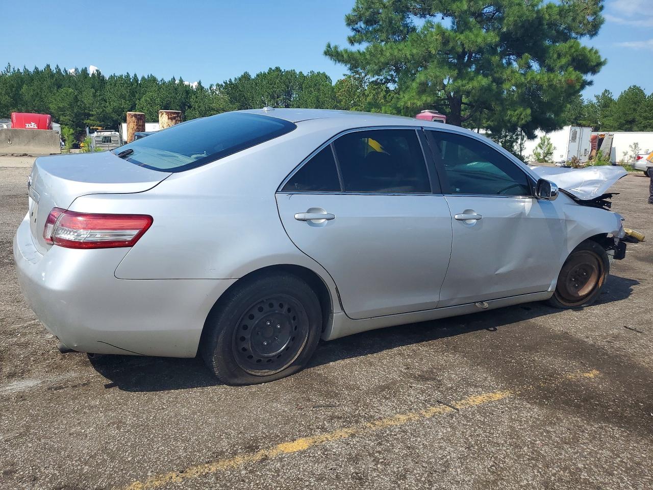 2010 Toyota Camry Se Silver vin: 4T1BF3EK8AU502229