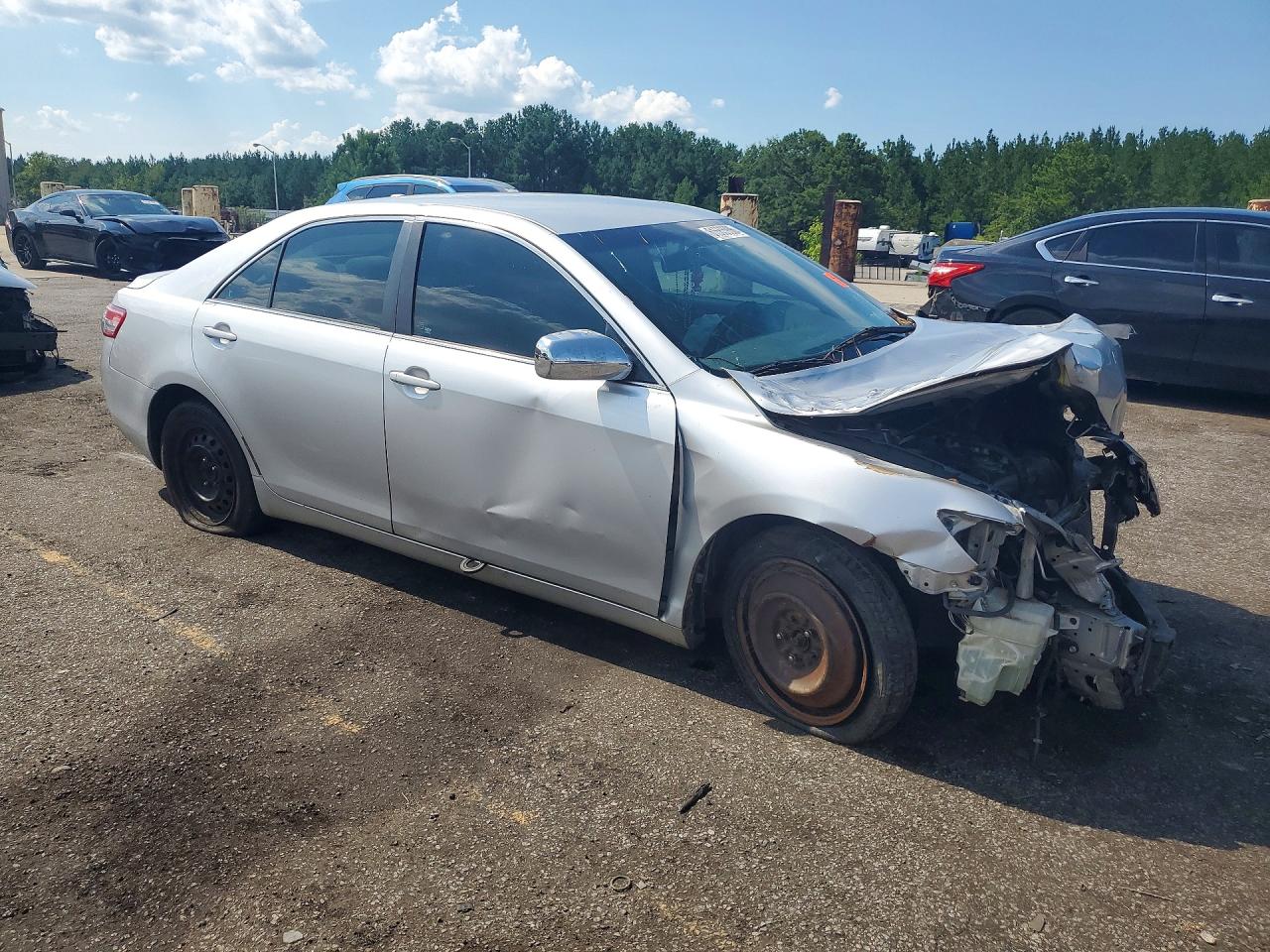 2010 Toyota Camry Se Silver vin: 4T1BF3EK8AU502229