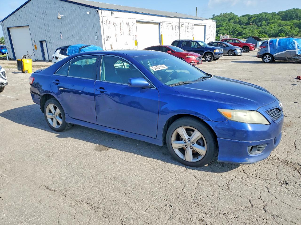 2010 Toyota Camry Se Blue vin: 4T1BF3EK8AU534985