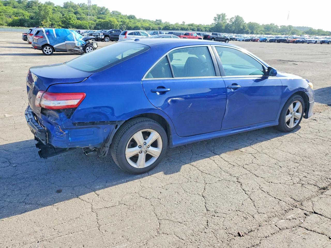 2010 Toyota Camry Se Blue vin: 4T1BF3EK8AU534985