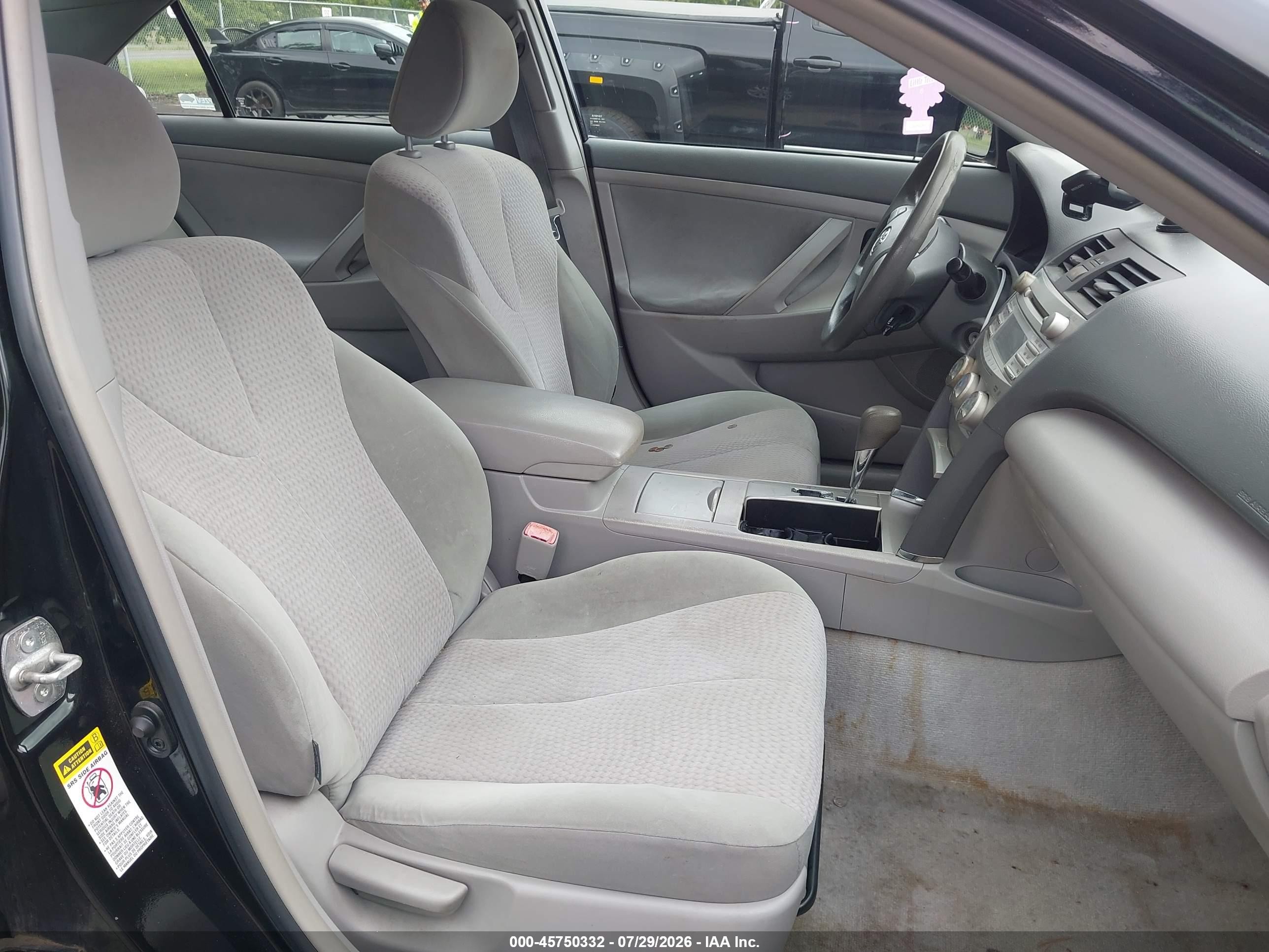 2011 Toyota Camry Le Black vin: 4T1BF3EK8BU118484