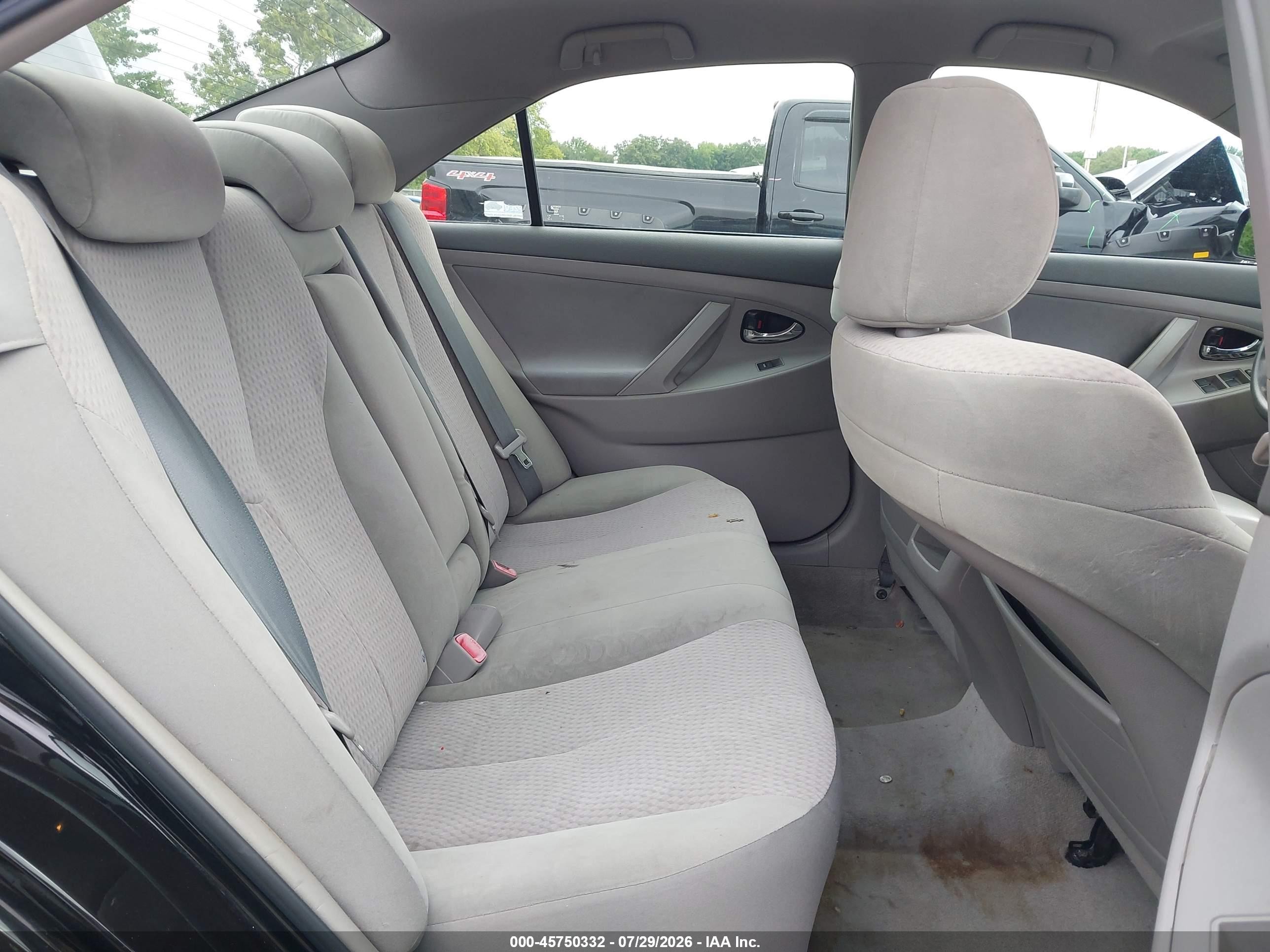 2011 Toyota Camry Le Black vin: 4T1BF3EK8BU118484