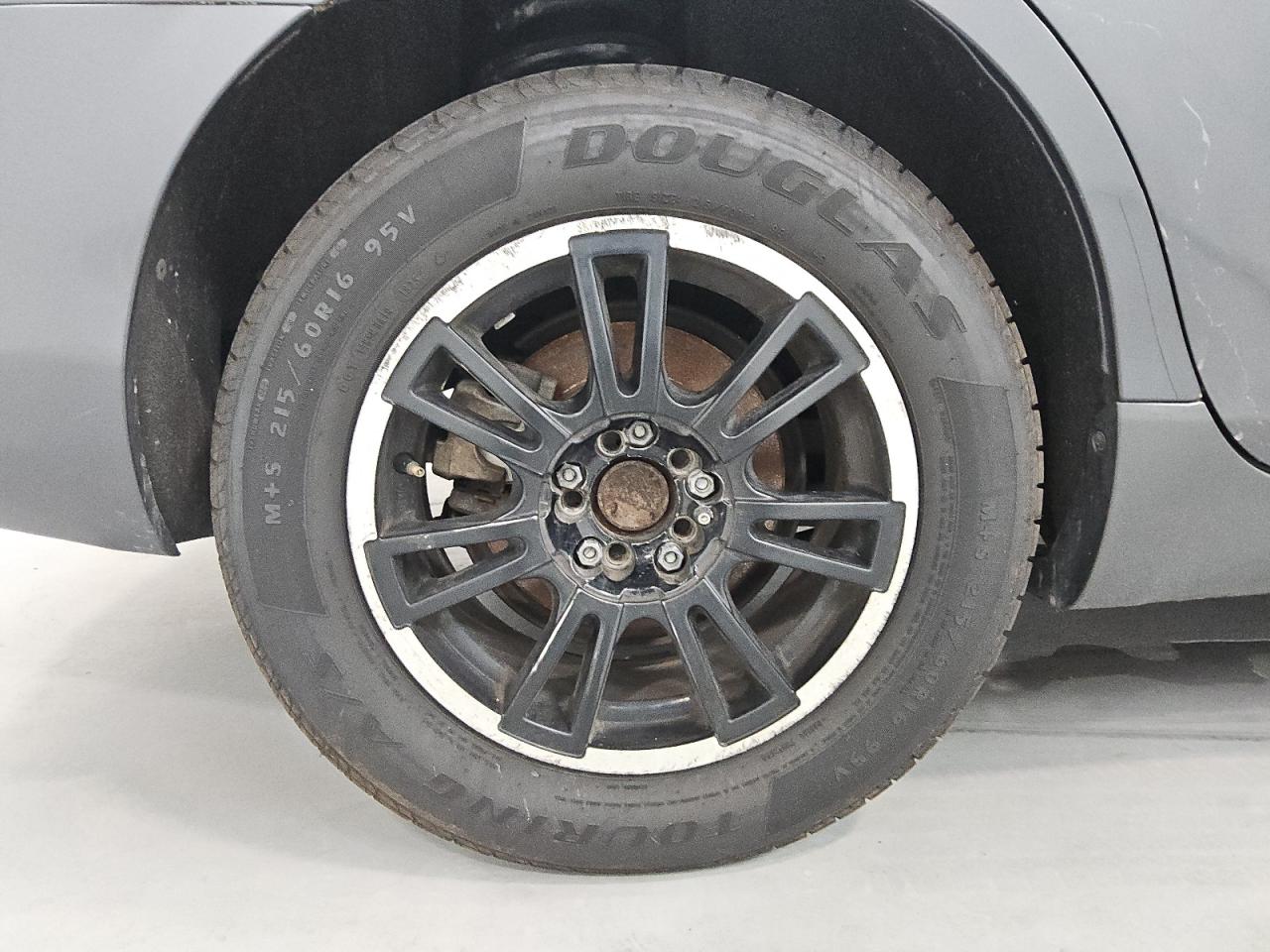 2011 Toyota Camry Le Charcoal vin: 4T1BF3EK8BU123894 Damage: Right Rear Wheel, Curb Rash, > 12 Inches