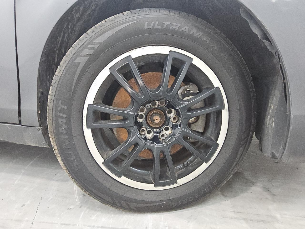 2011 Toyota Camry Le Charcoal vin: 4T1BF3EK8BU123894 Damage: Right Front Wheel, Curb Rash, > 12 Inches
