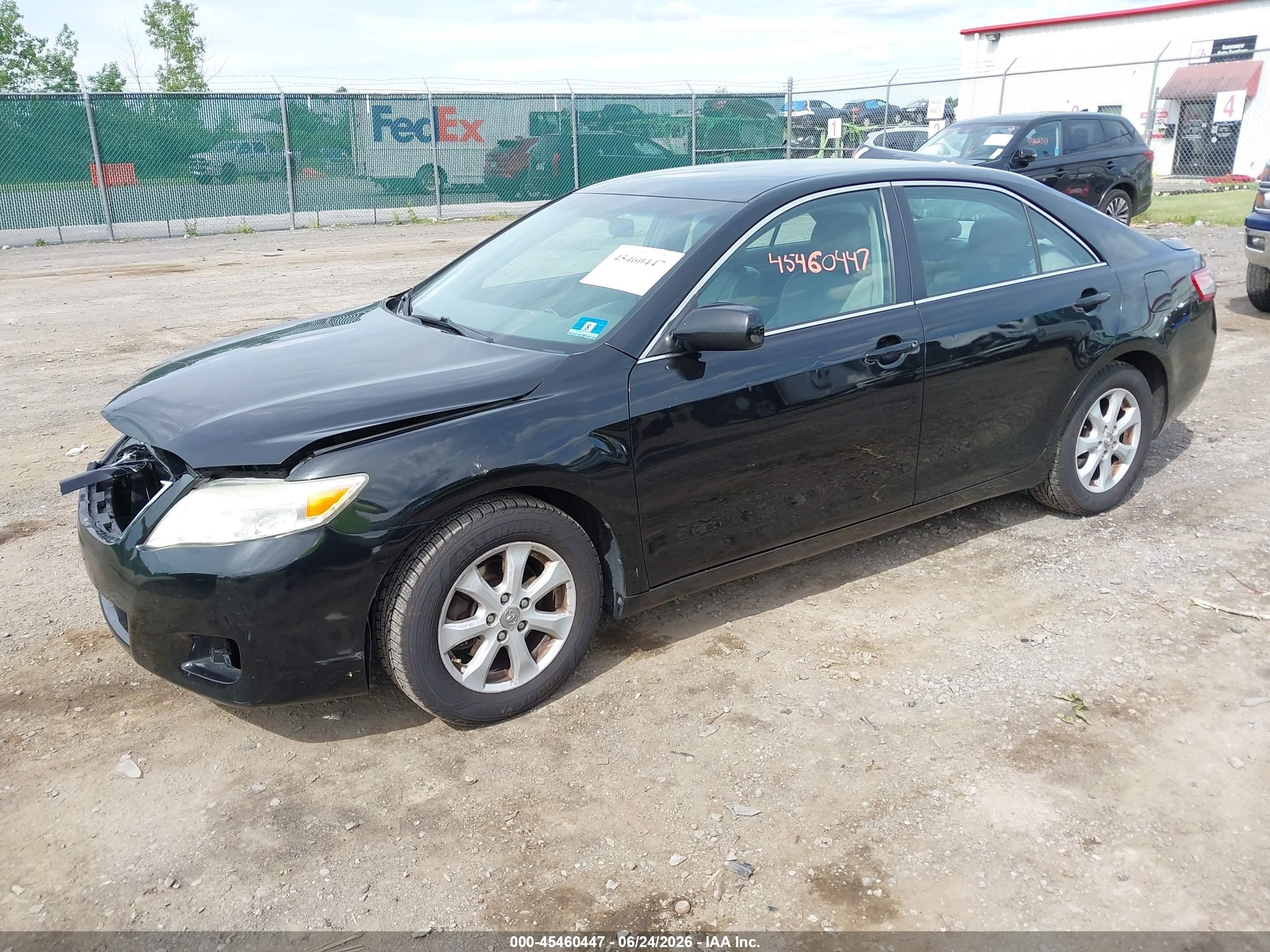 2011 Toyota Camry Le Black vin: 4T1BF3EK8BU131672