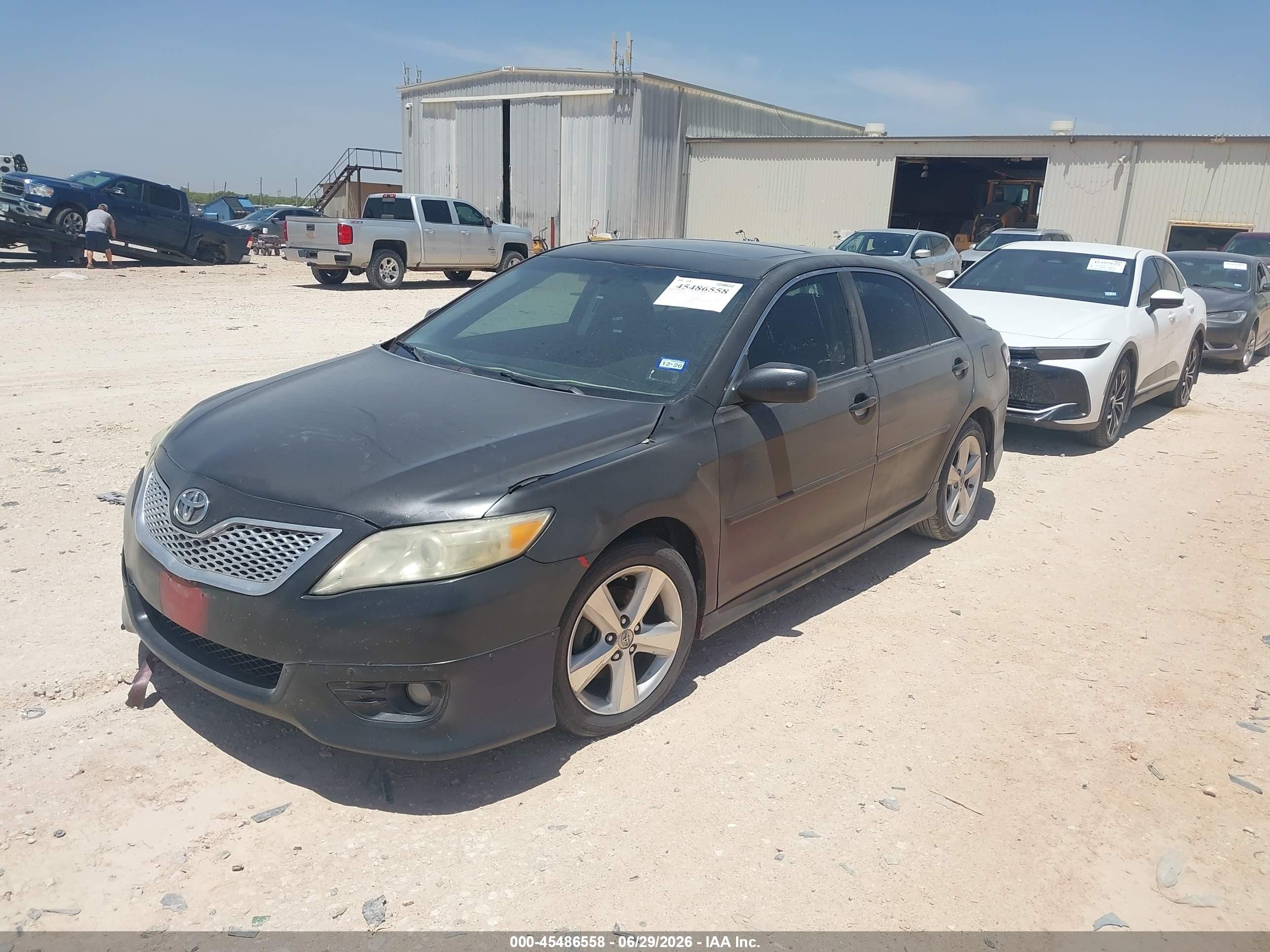 2011 Toyota Camry Se Gray vin: 4T1BF3EK8BU136967
