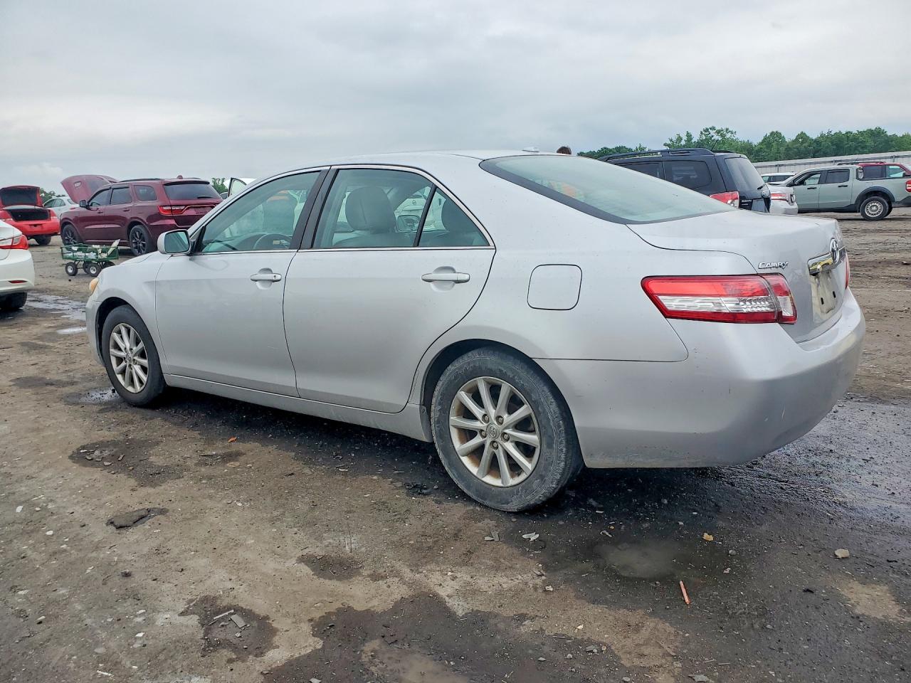 2011 Toyota Camry Xle Silver vin: 4T1BF3EK8BU156877