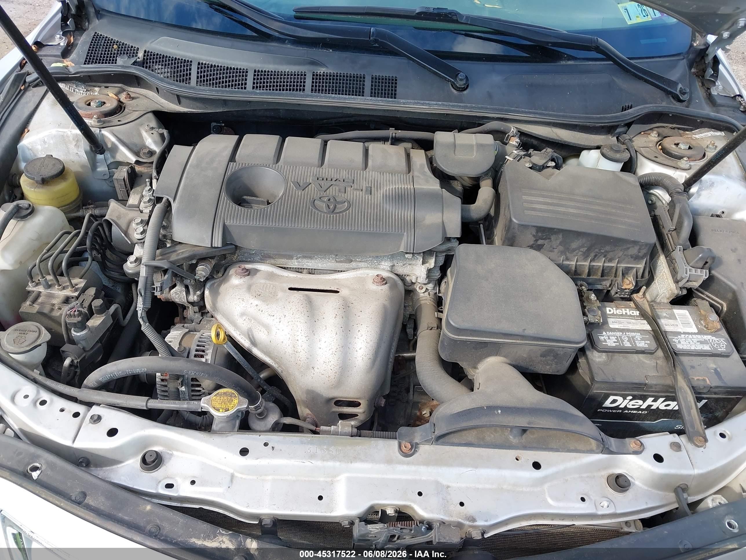 2011 Toyota Camry Le Silver vin: 4T1BF3EK8BU207035