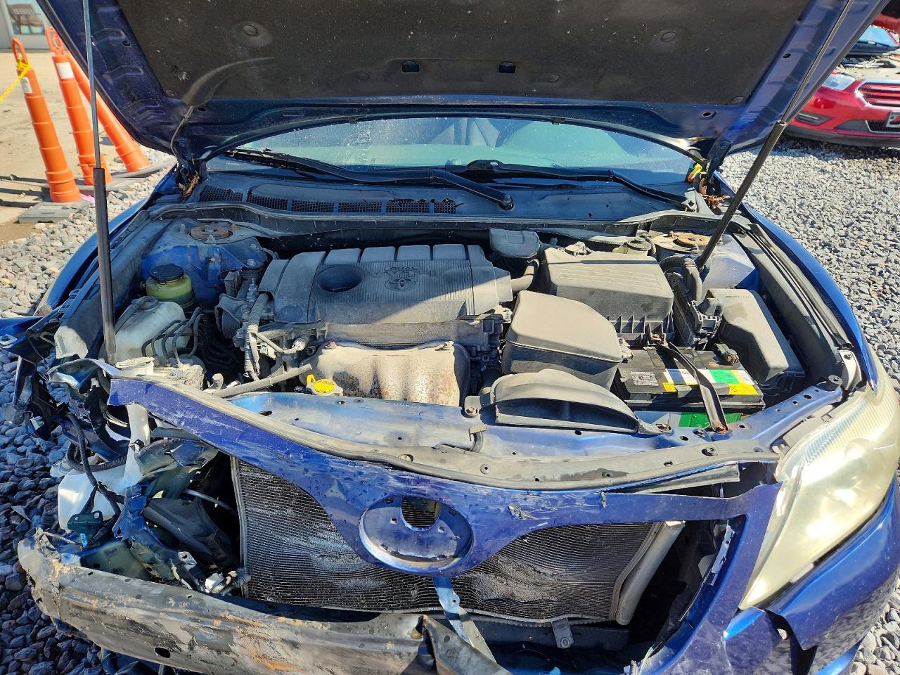 2011 Toyota Camry Le Blue vin: 4T1BF3EK8BU591043