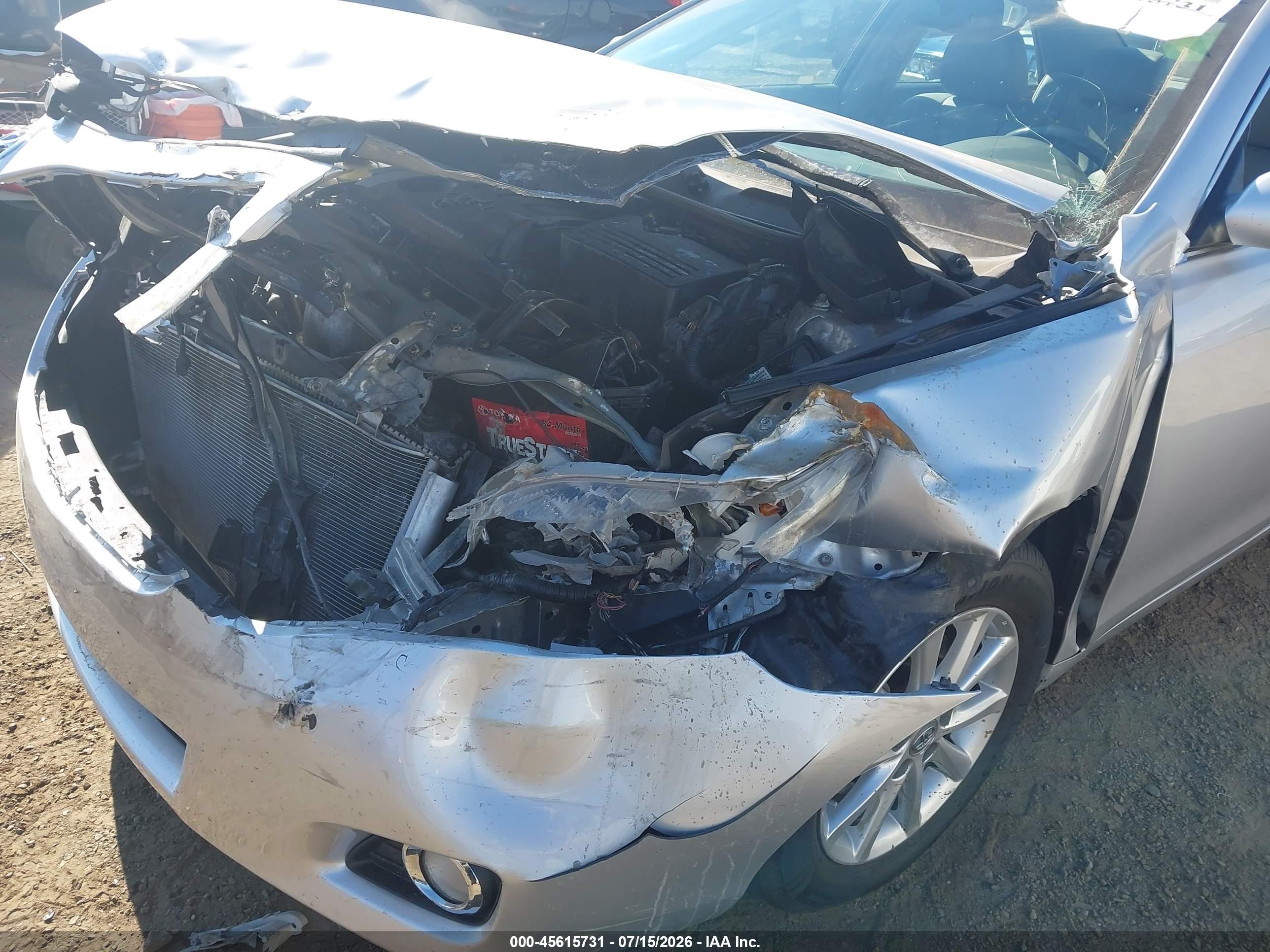 2011 Toyota Camry Xle Silver vin: 4T1BF3EK8BU598297