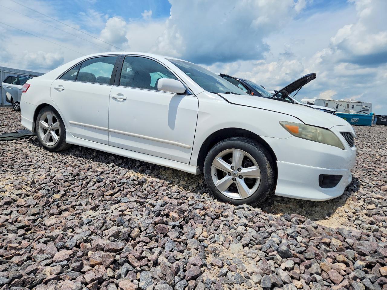 2011 Toyota Camry Se White vin: 4T1BF3EK8BU614398