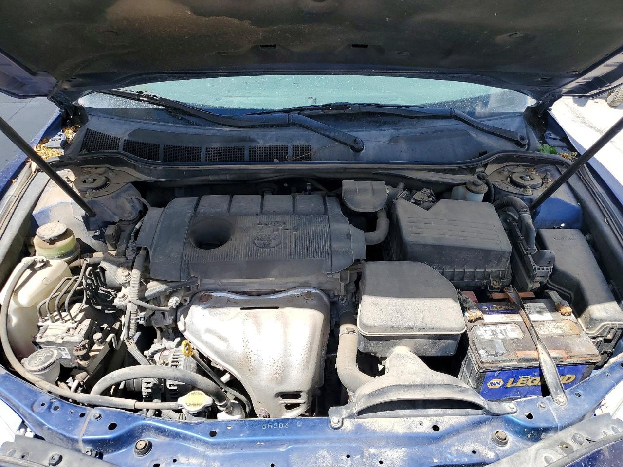2011 Toyota Camry Le Blue vin: 4T1BF3EK8BU618631