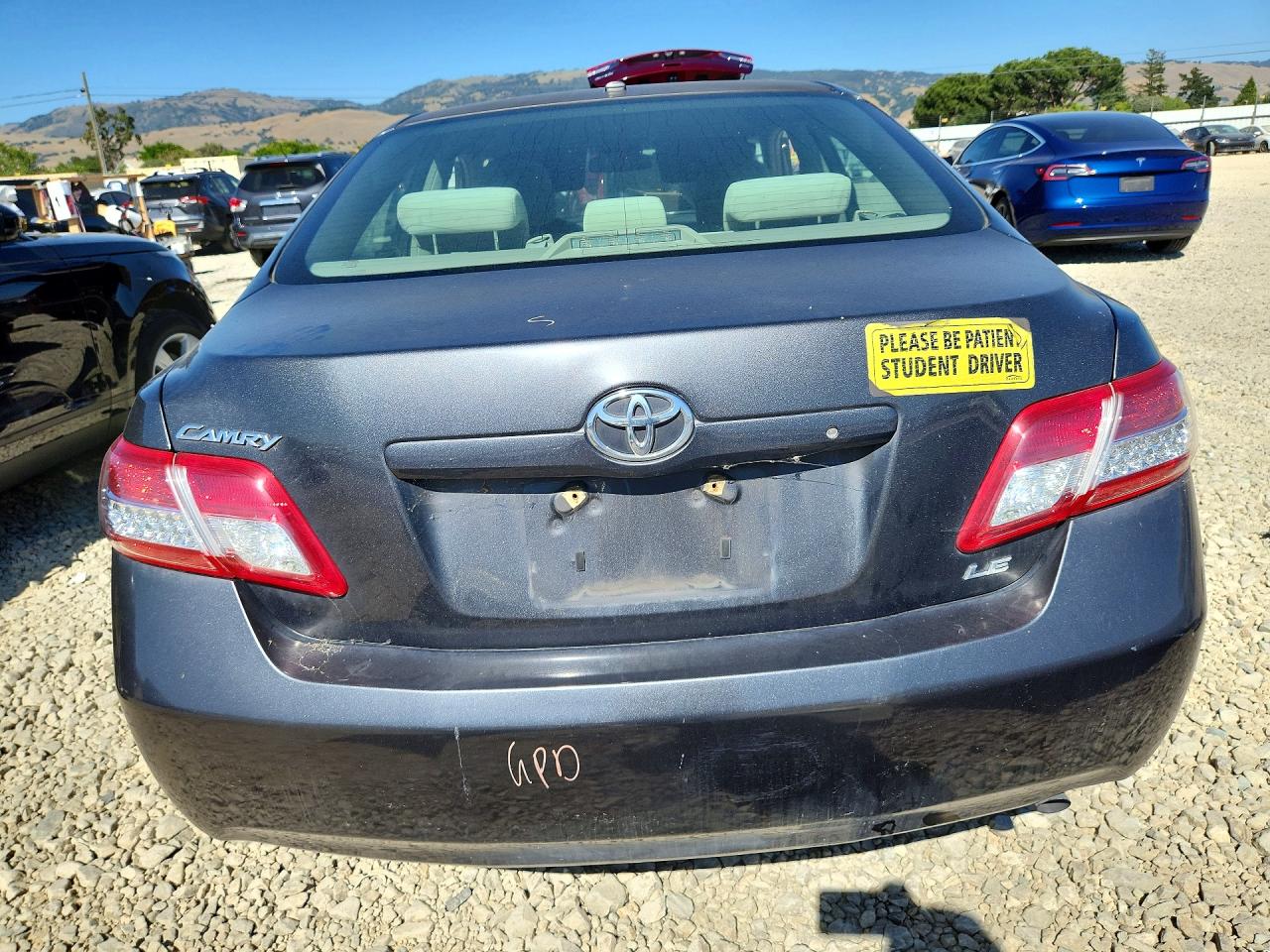 2011 Toyota Camry Le Charcoal vin: 4T1BF3EK8BU620220