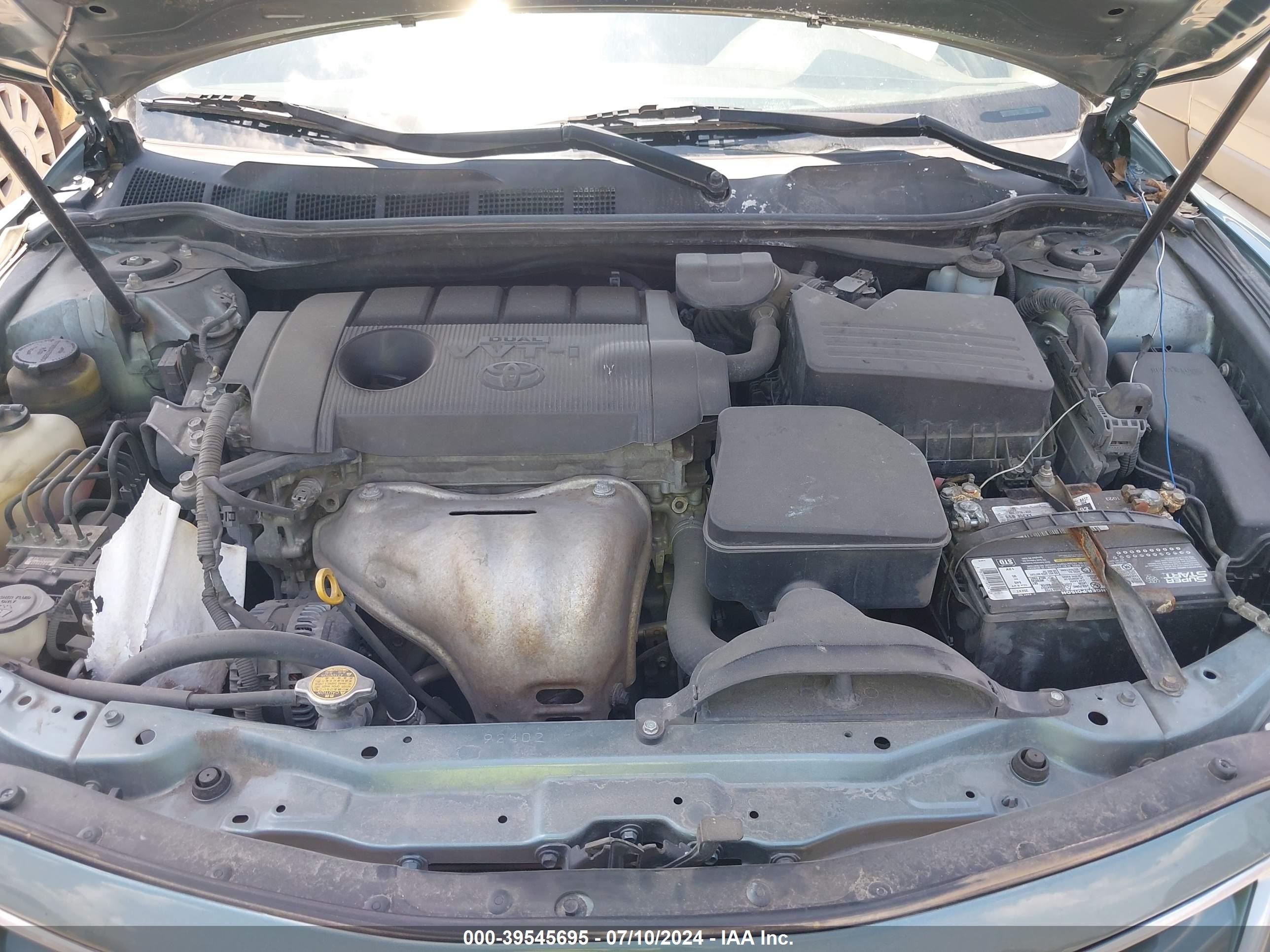 2011 Toyota Camry Le Green vin: 4T1BF3EK8BU641536