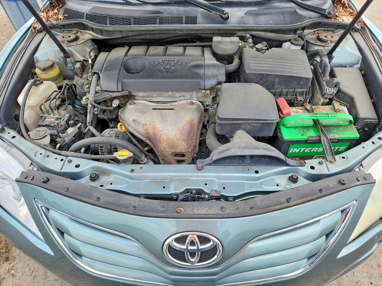 2011 Toyota Camry Le Green vin: 4T1BF3EK8BU649880