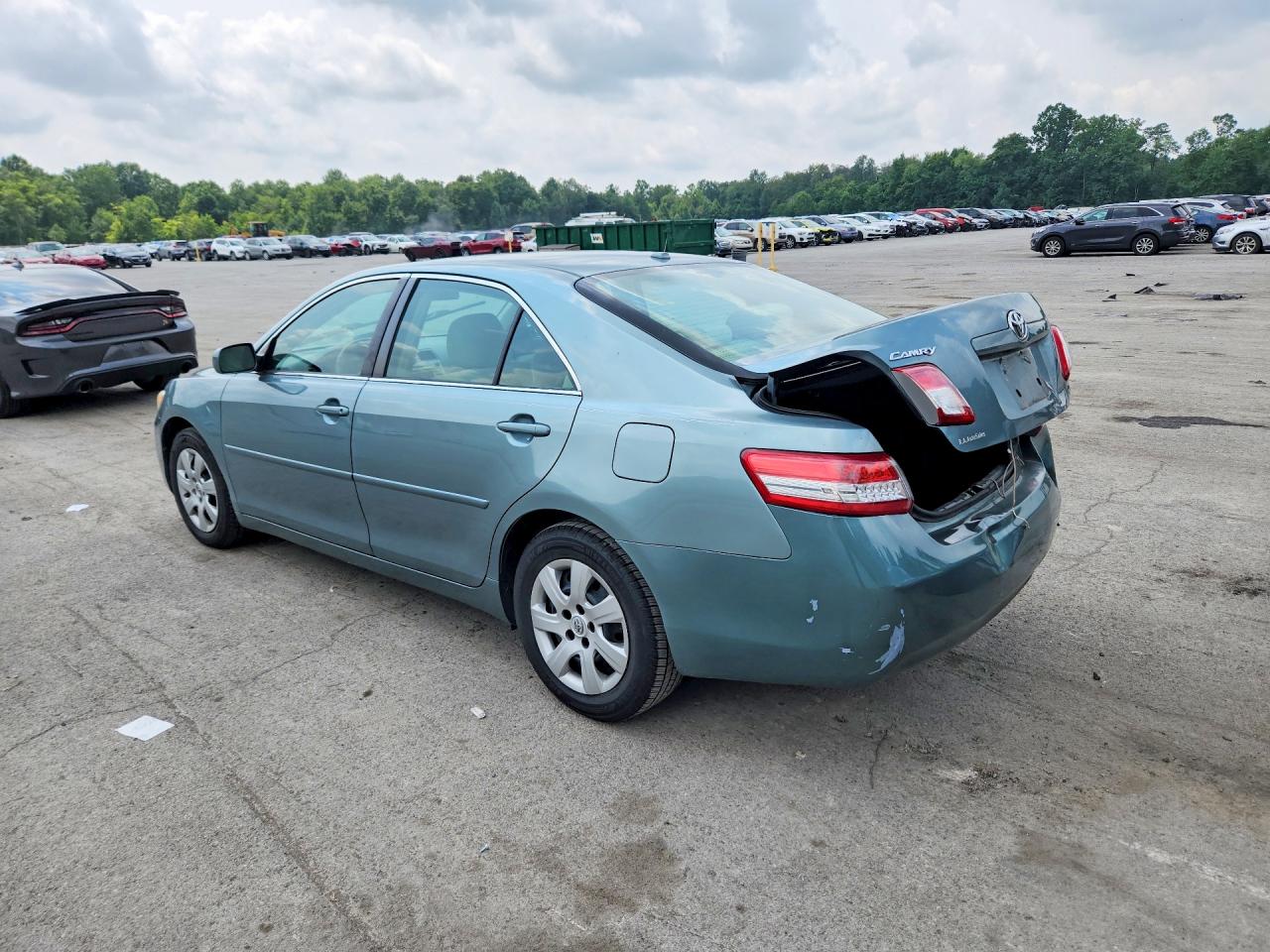 2011 Toyota Camry Le Бирюзовый vin: 4T1BF3EK8BU651001