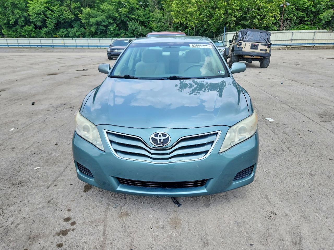 2011 Toyota Camry Le Бирюзовый vin: 4T1BF3EK8BU651001