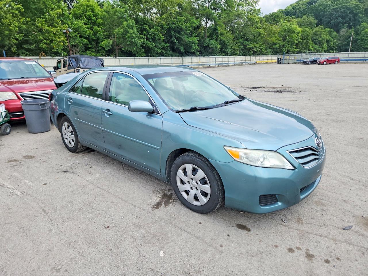 2011 Toyota Camry Le Бирюзовый vin: 4T1BF3EK8BU651001