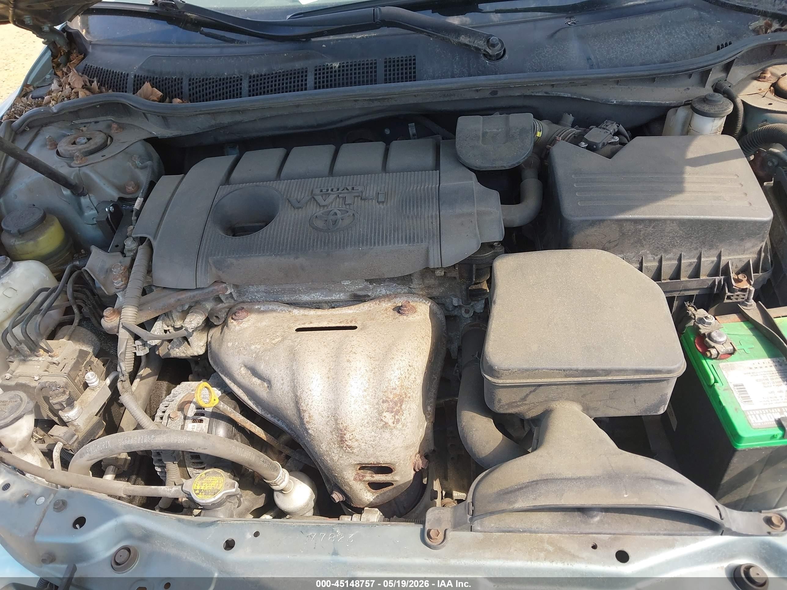 2011 Toyota Camry Le Green vin: 4T1BF3EK8BU663665