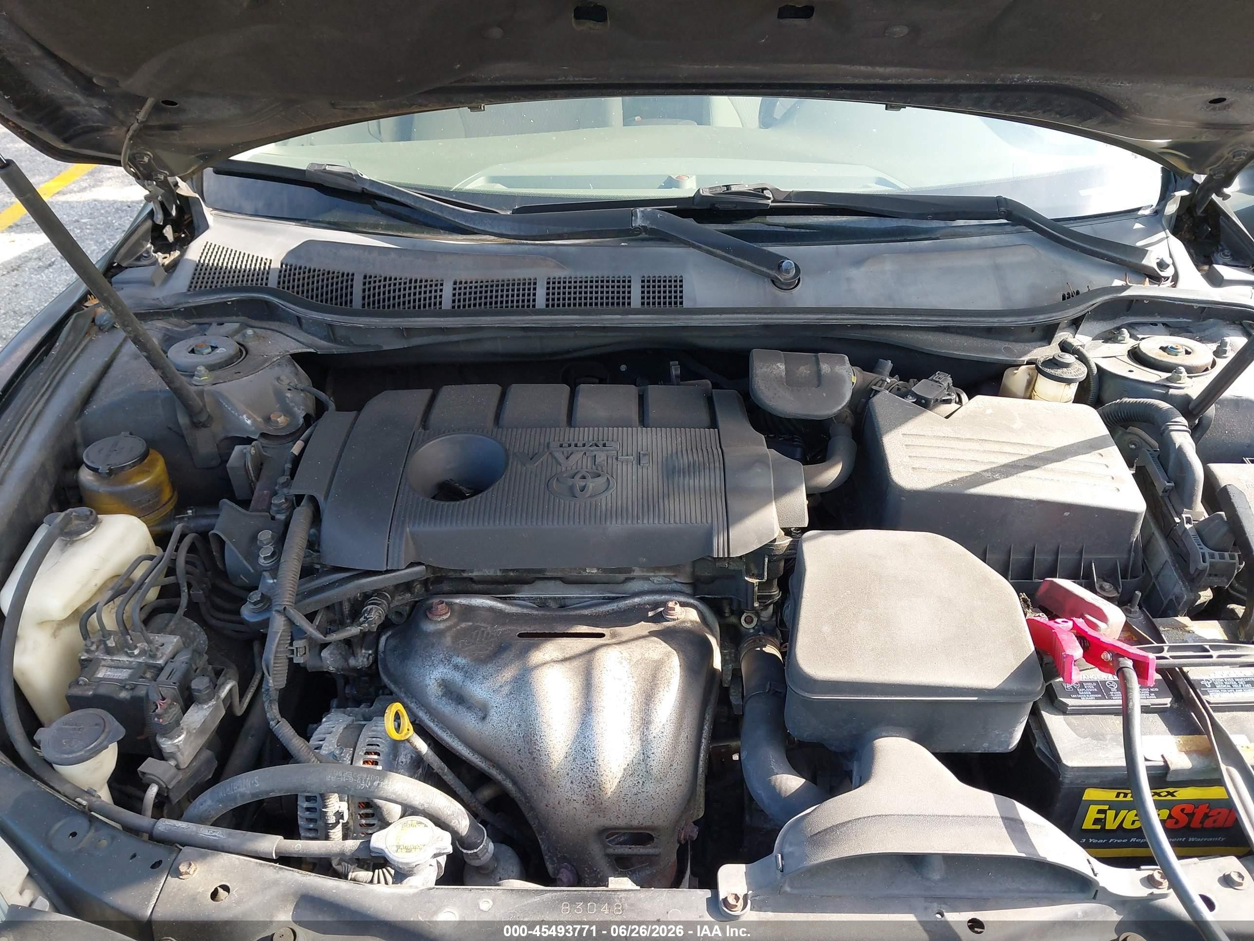 2011 Toyota Camry   Black vin: 4T1BF3EK8BU667151