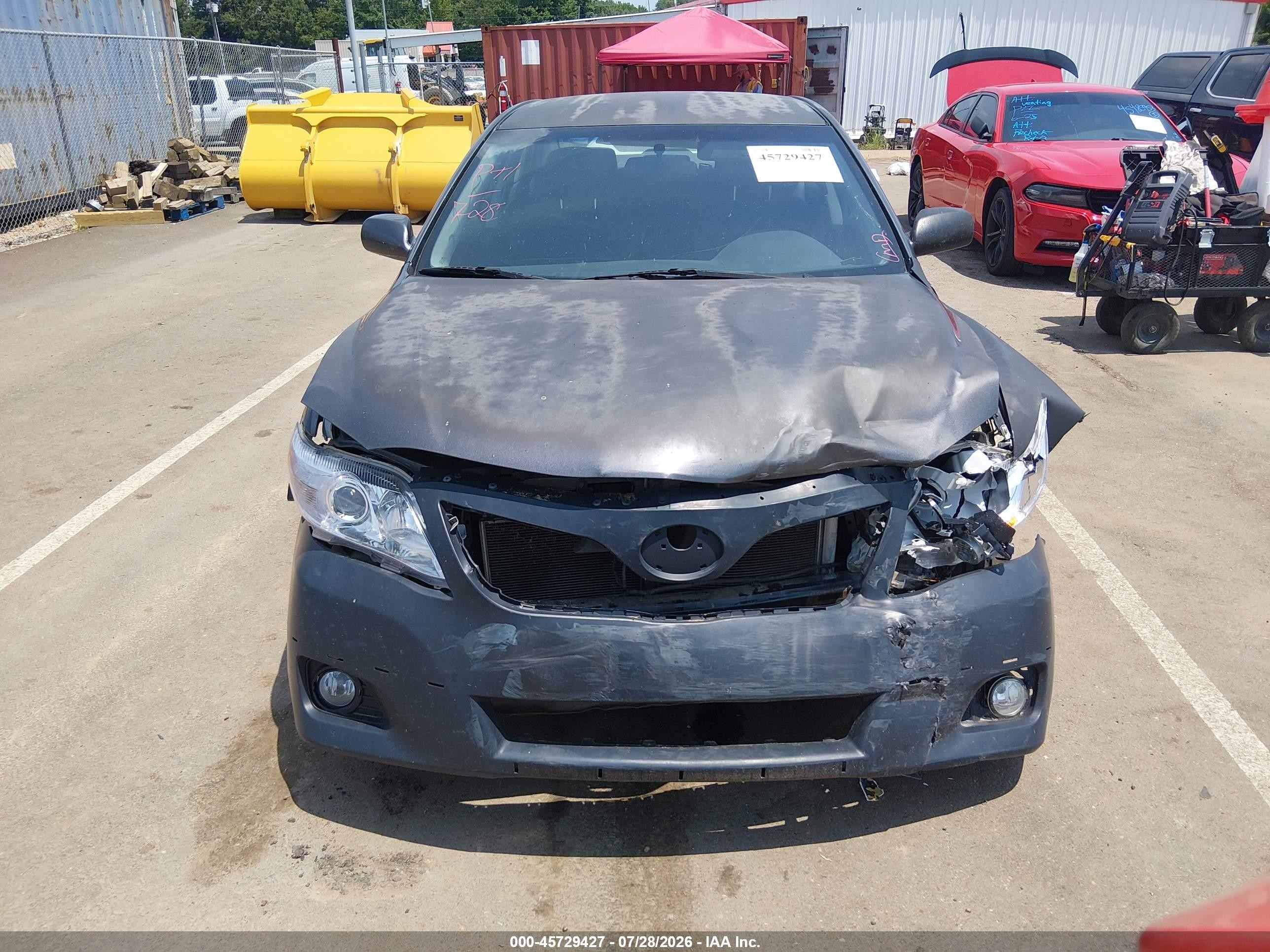 2011 Toyota Camry Se Gray vin: 4T1BF3EK8BU678876