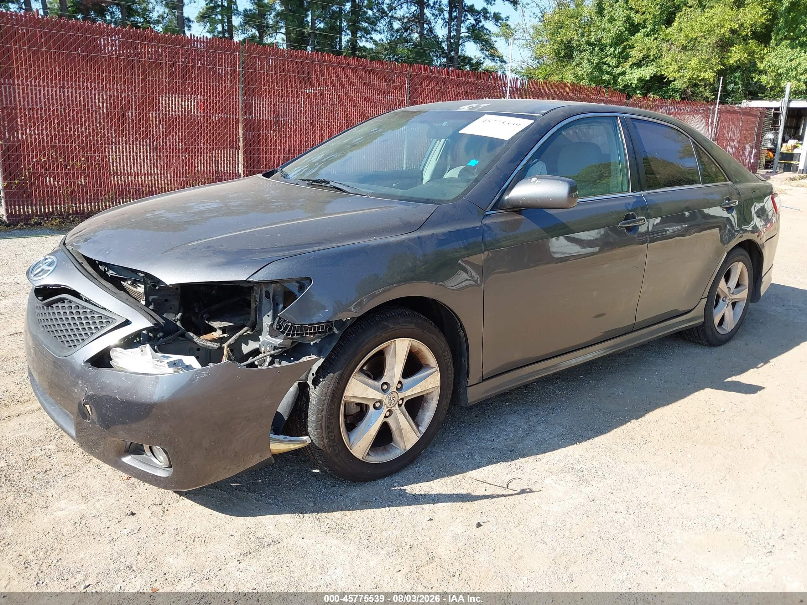 2011 Toyota Camry Se Black vin: 4T1BF3EK8BU681180