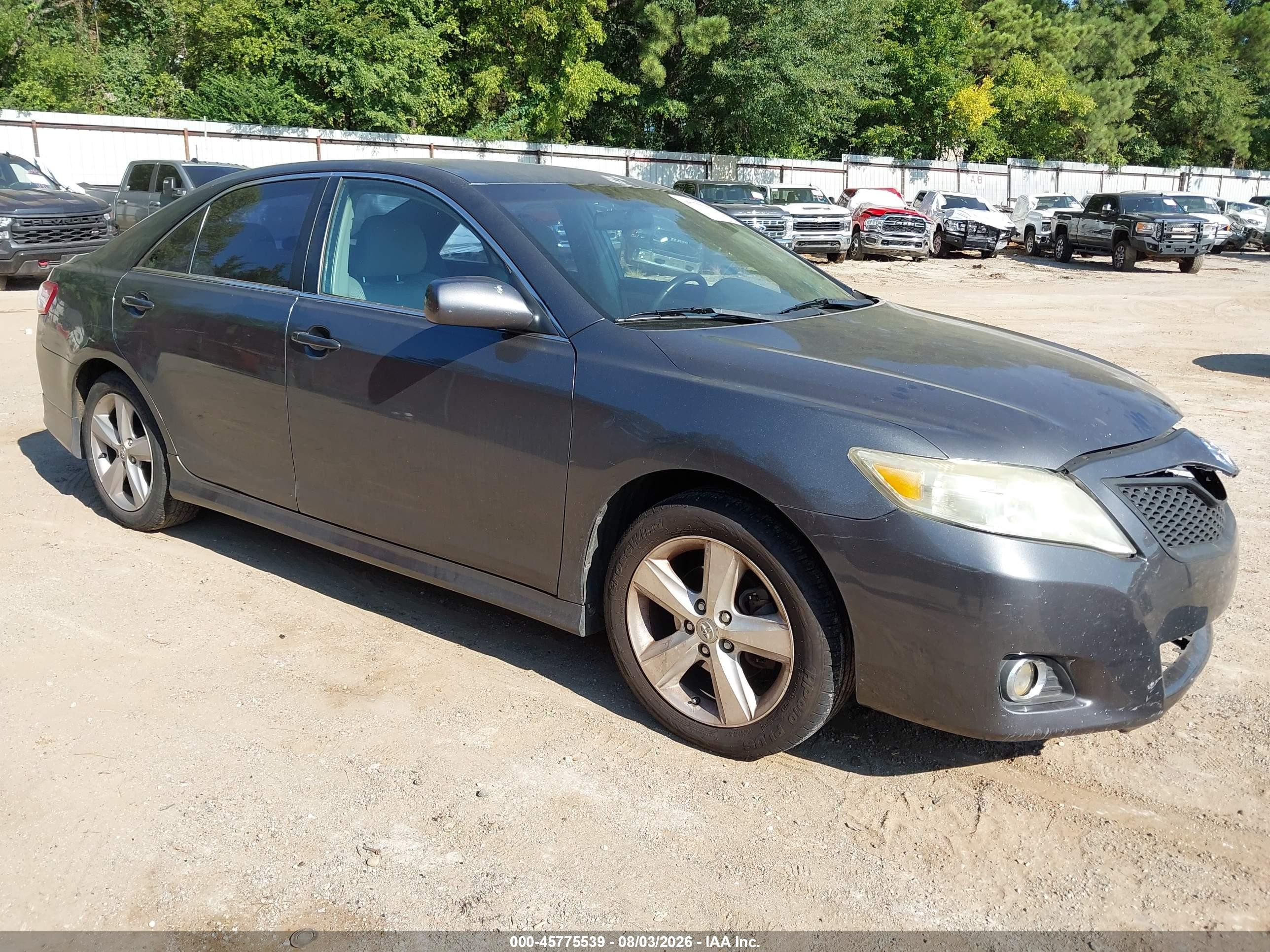 2011 Toyota Camry Se Black vin: 4T1BF3EK8BU681180