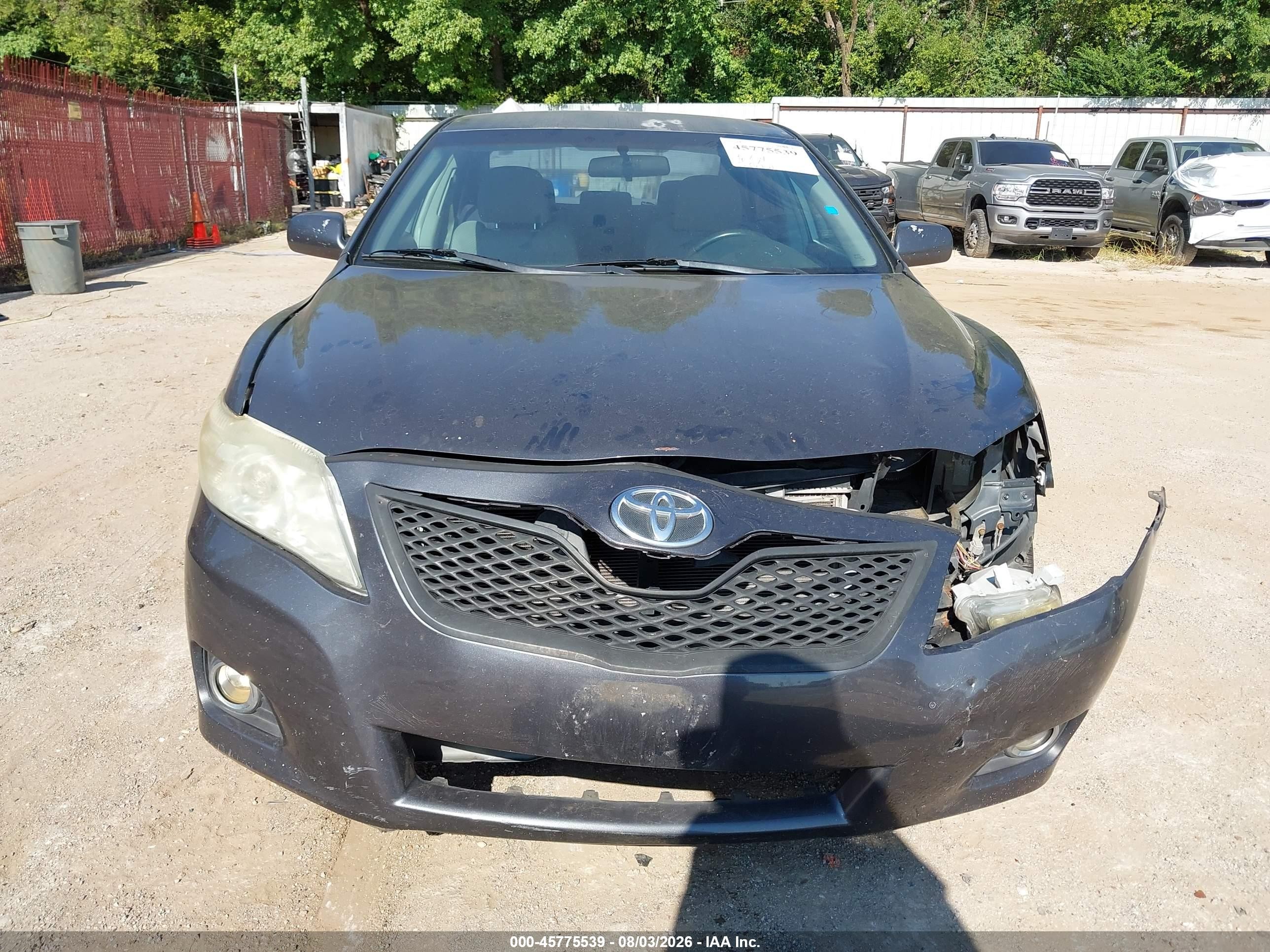 2011 Toyota Camry Se Black vin: 4T1BF3EK8BU681180