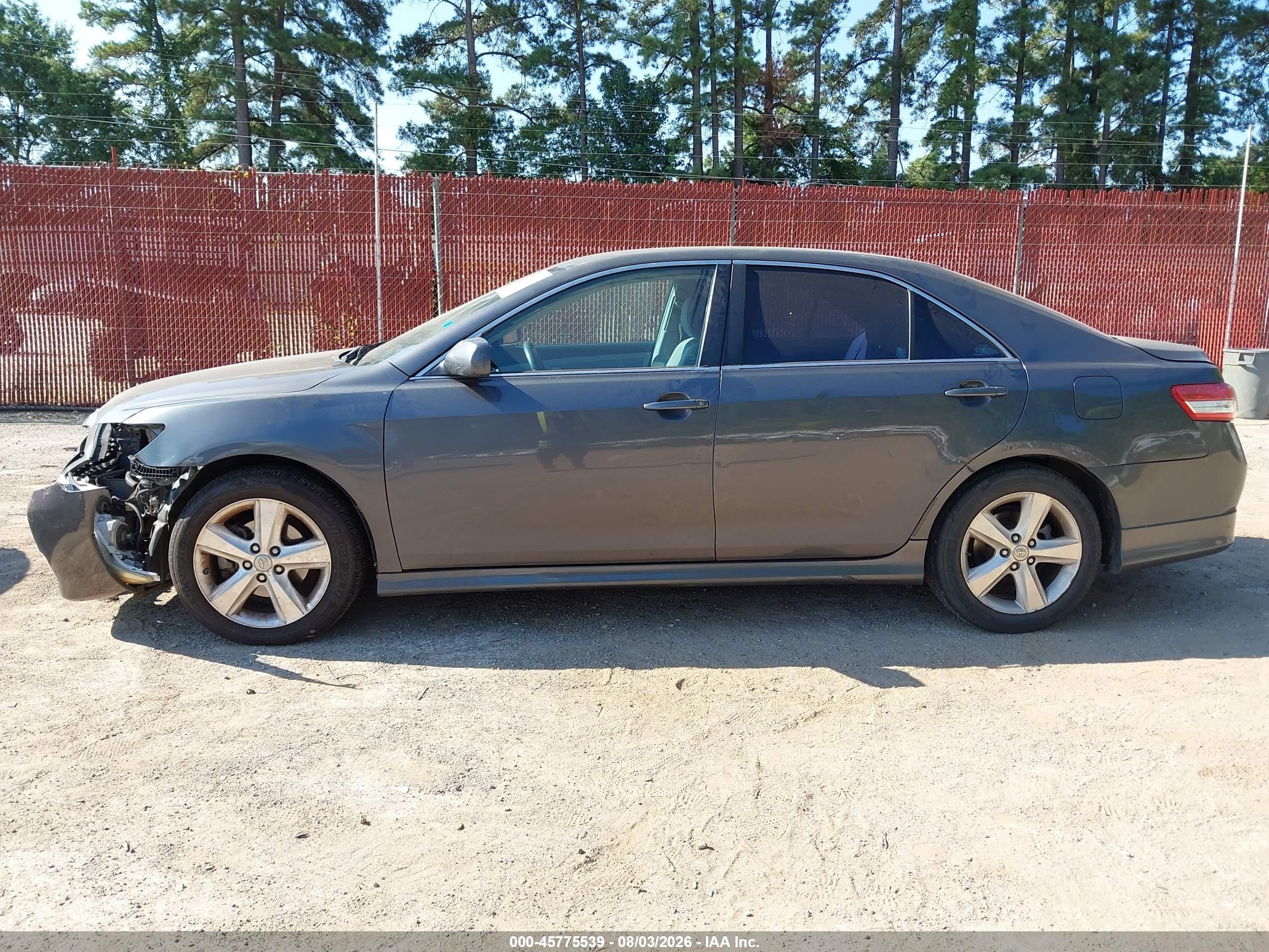 2011 Toyota Camry Se Black vin: 4T1BF3EK8BU681180