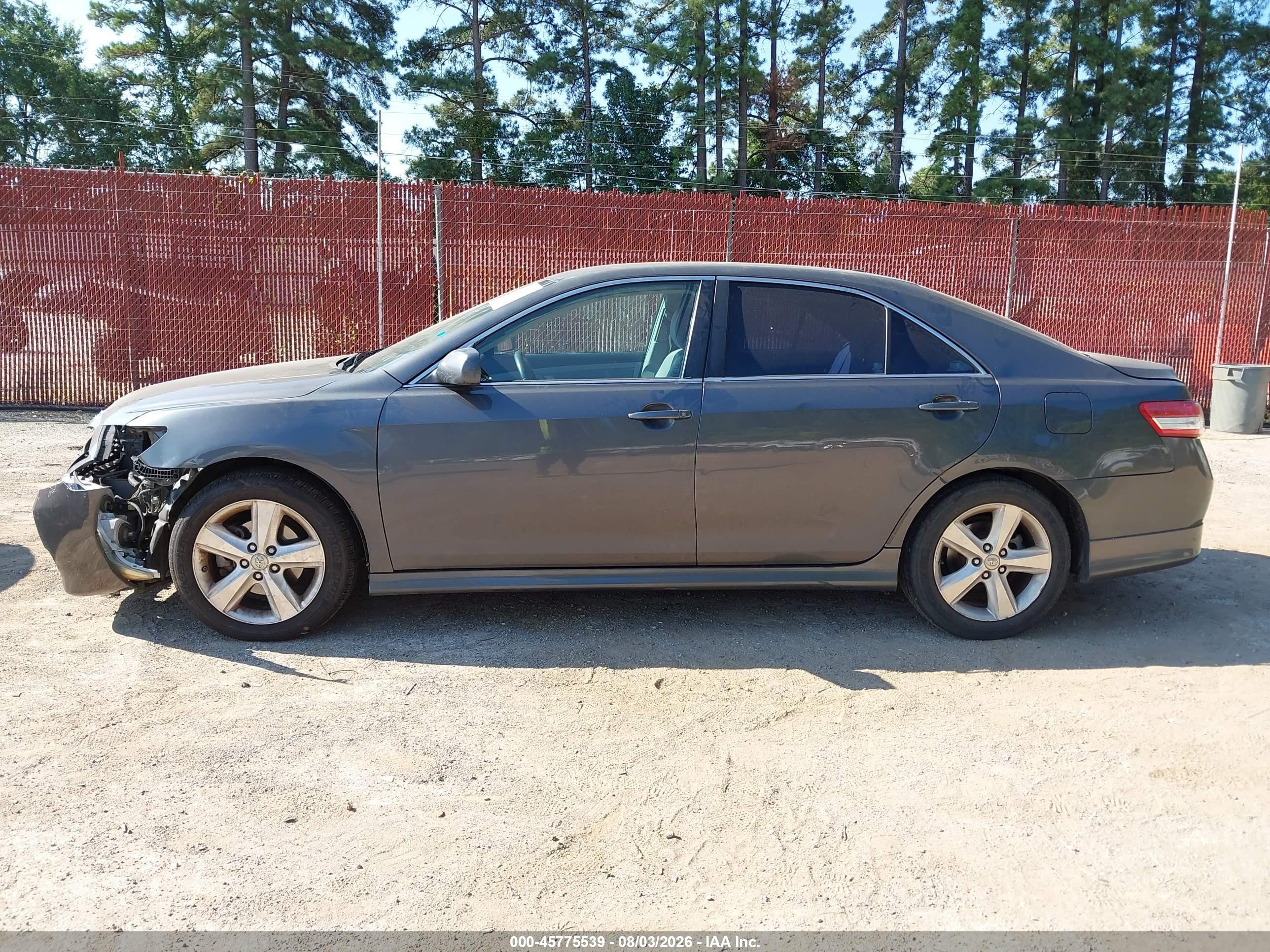 2011 Toyota Camry Se Black vin: 4T1BF3EK8BU681180