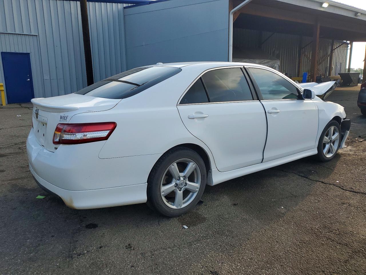 2011 Toyota Camry Se White vin: 4T1BF3EK8BU706174