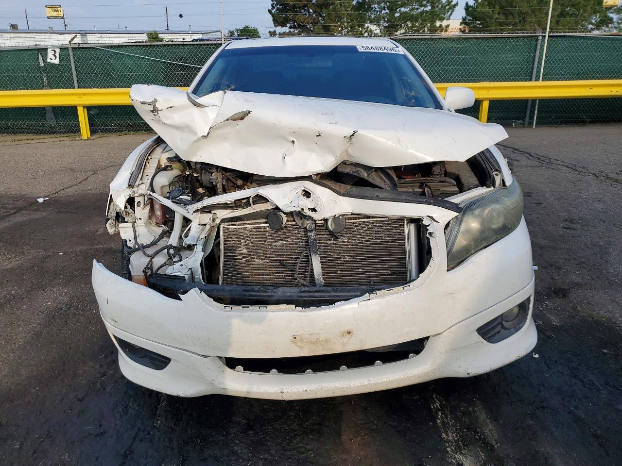 2011 Toyota Camry Se White vin: 4T1BF3EK8BU706174