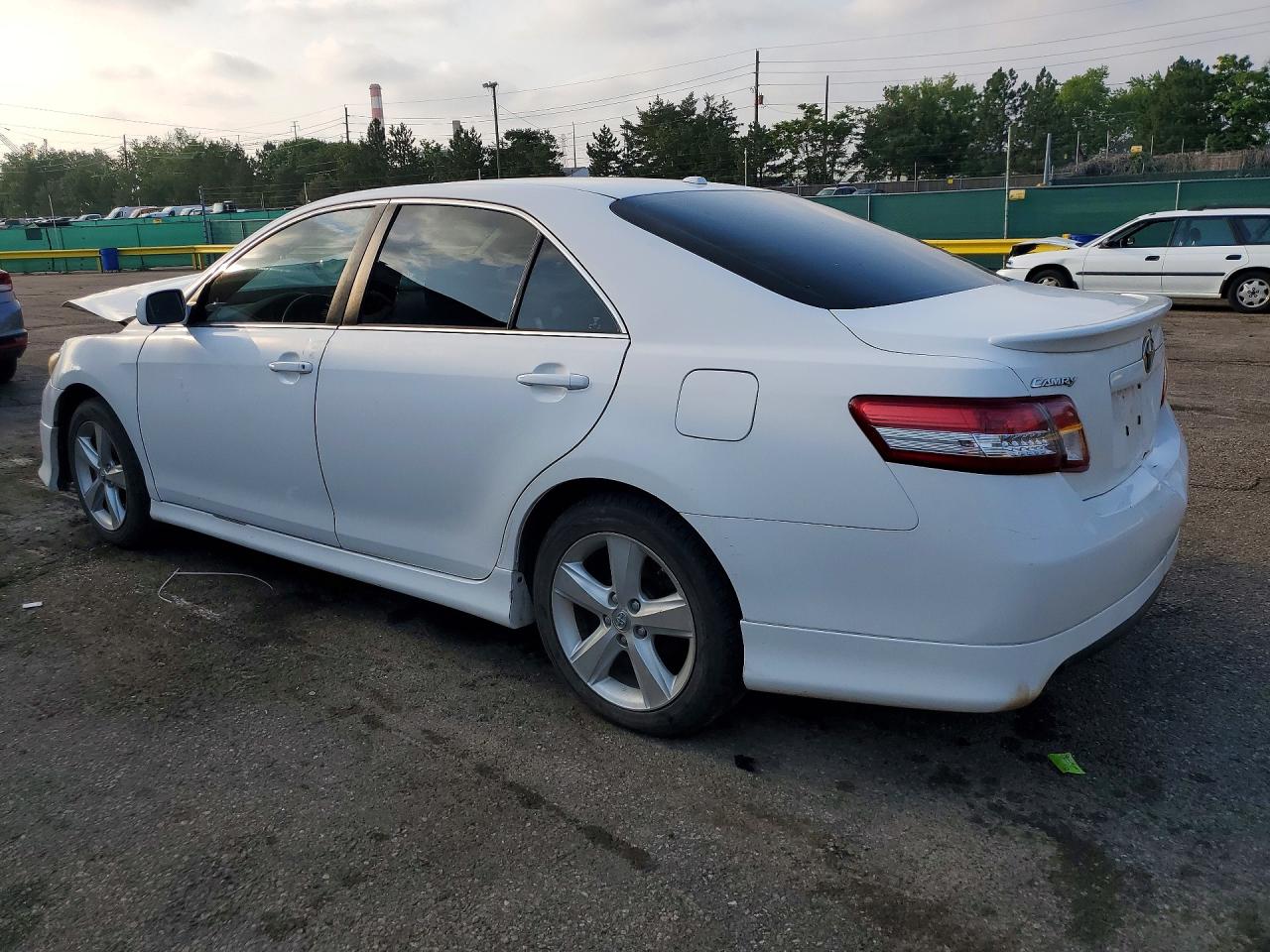 2011 Toyota Camry Se White vin: 4T1BF3EK8BU706174
