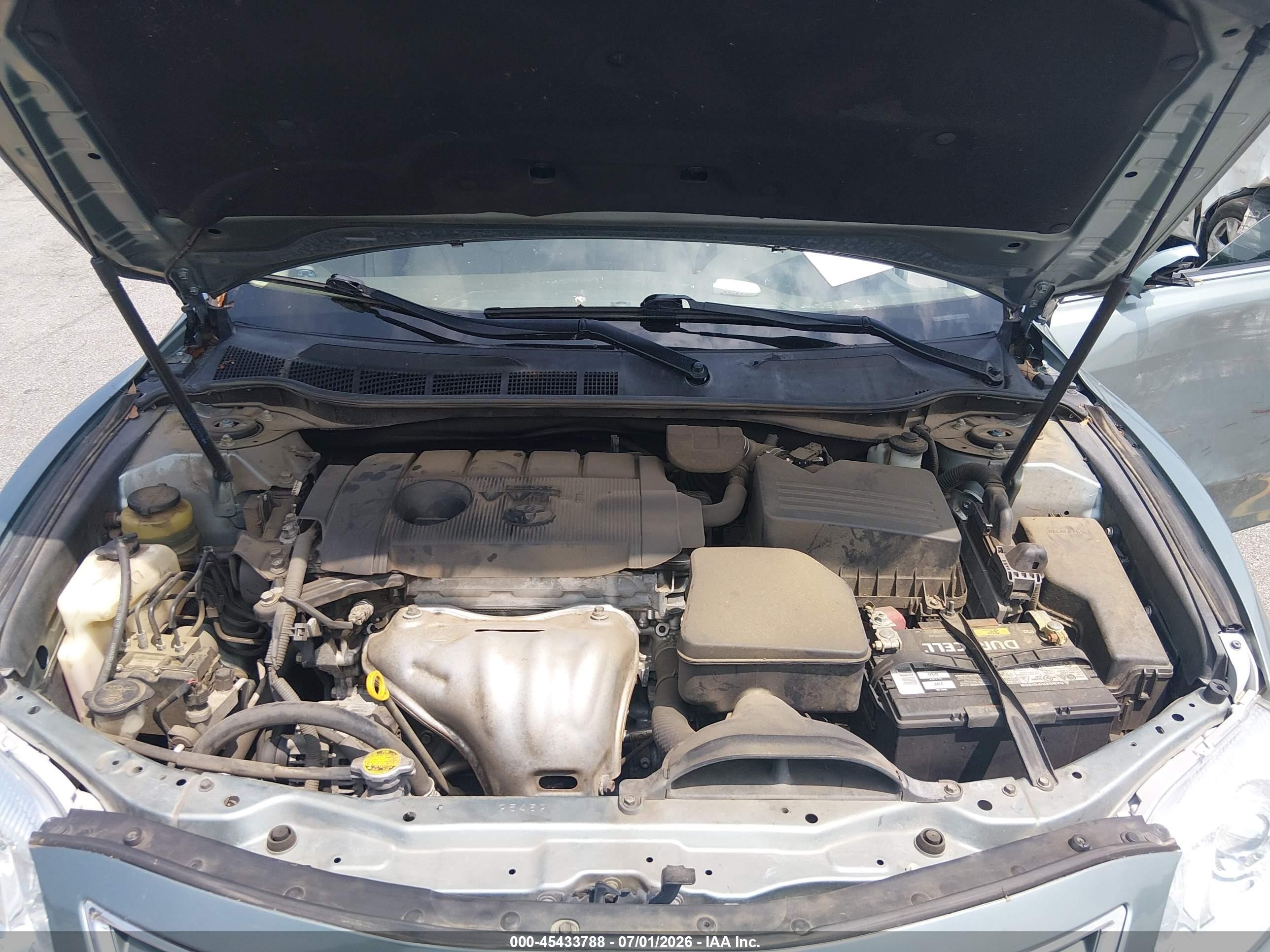 2011 Toyota Camry Le Green vin: 4T1BF3EK8BU709754
