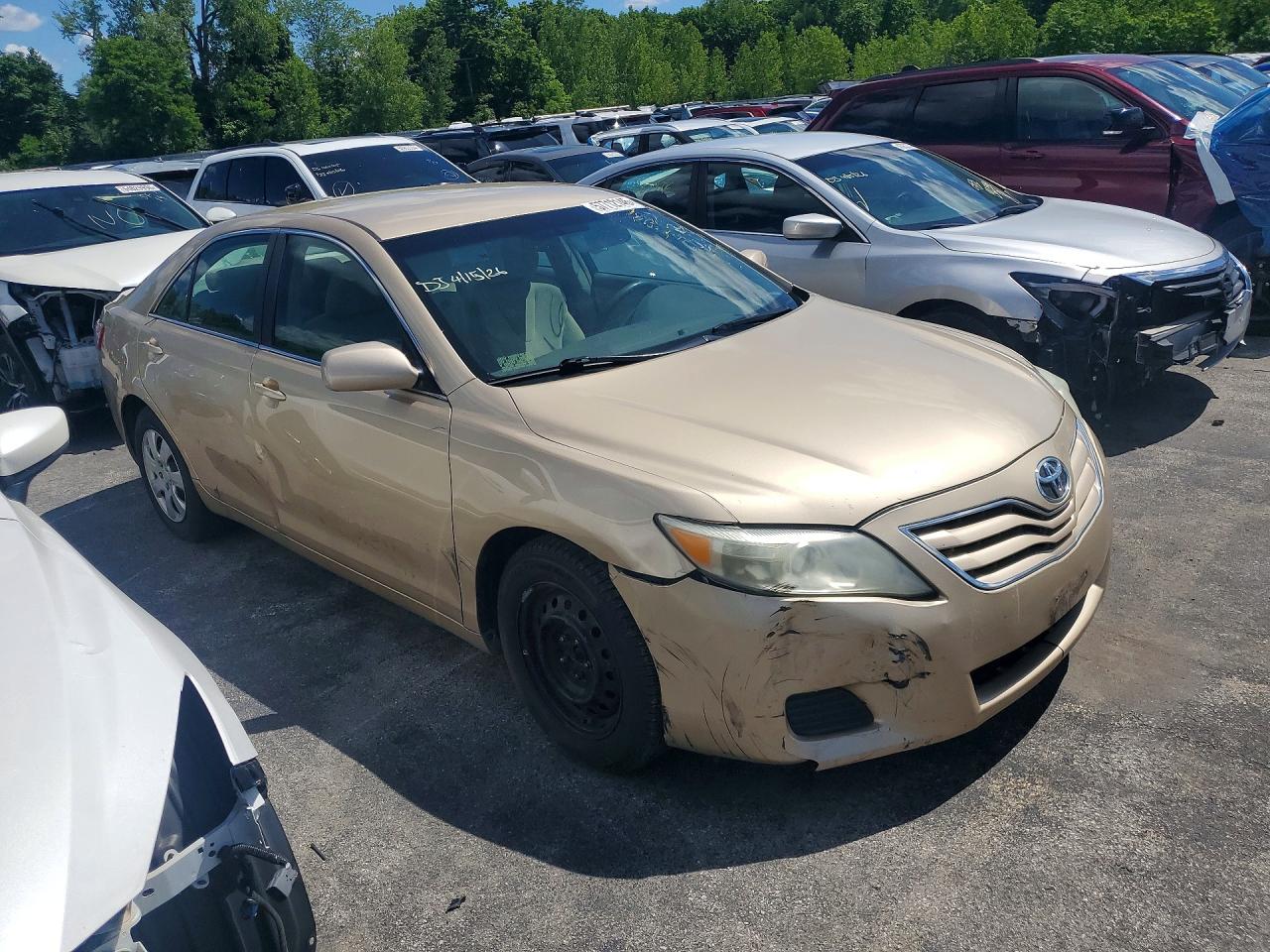 2011 Toyota Camry Le Золотой vin: 4T1BF3EK8BU714694