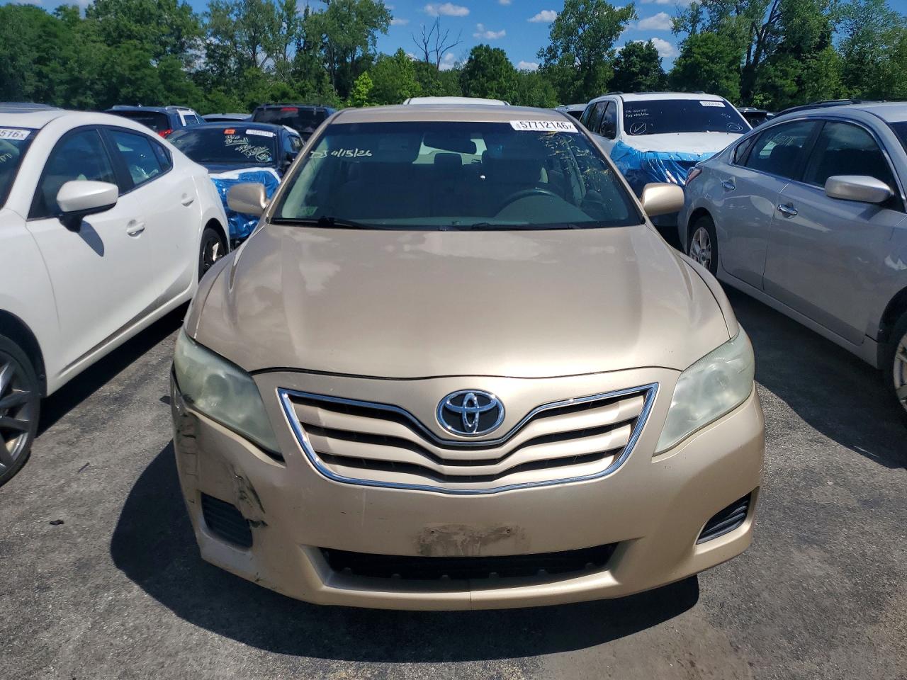 2011 Toyota Camry Le Золотой vin: 4T1BF3EK8BU714694
