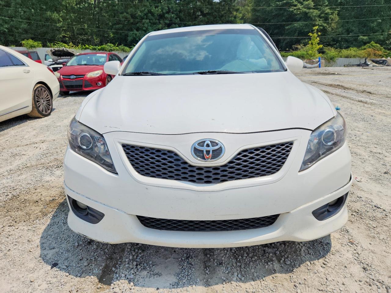 2011 Toyota Camry Se White vin: 4T1BF3EK8BU720429