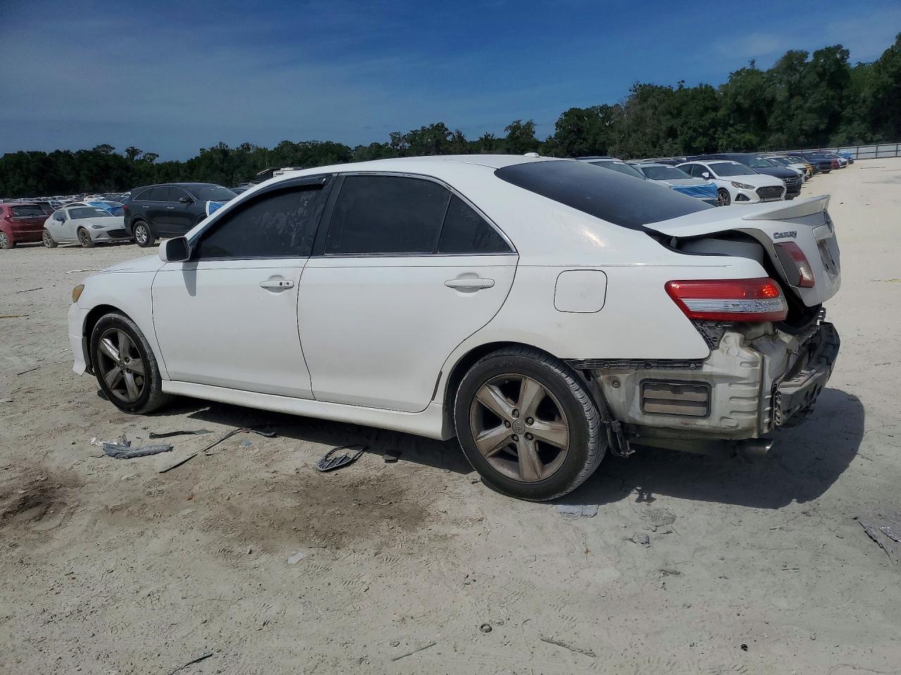 2011 Toyota Camry Se White vin: 4T1BF3EK8BU744441