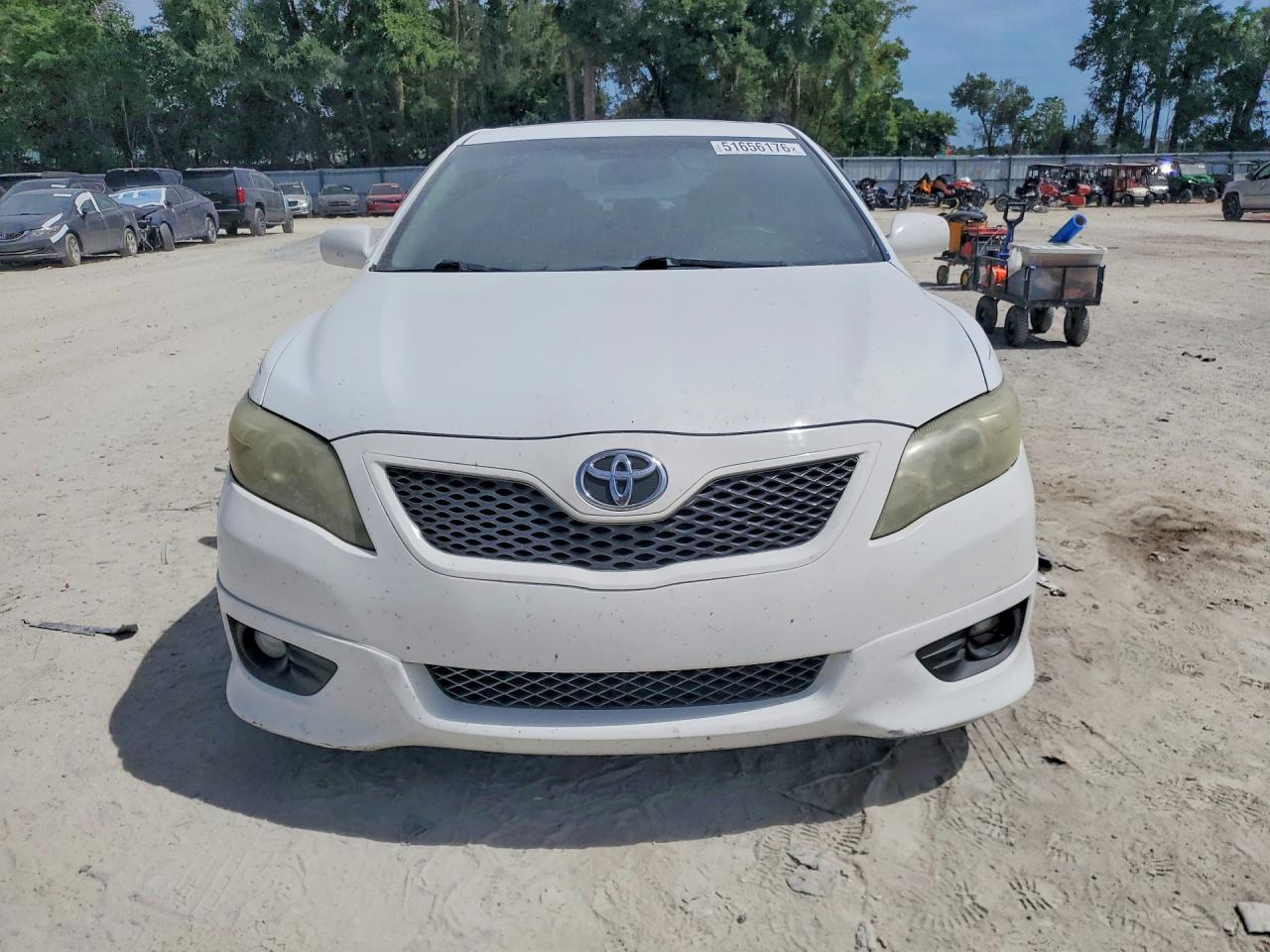 2011 Toyota Camry Se White vin: 4T1BF3EK8BU744441