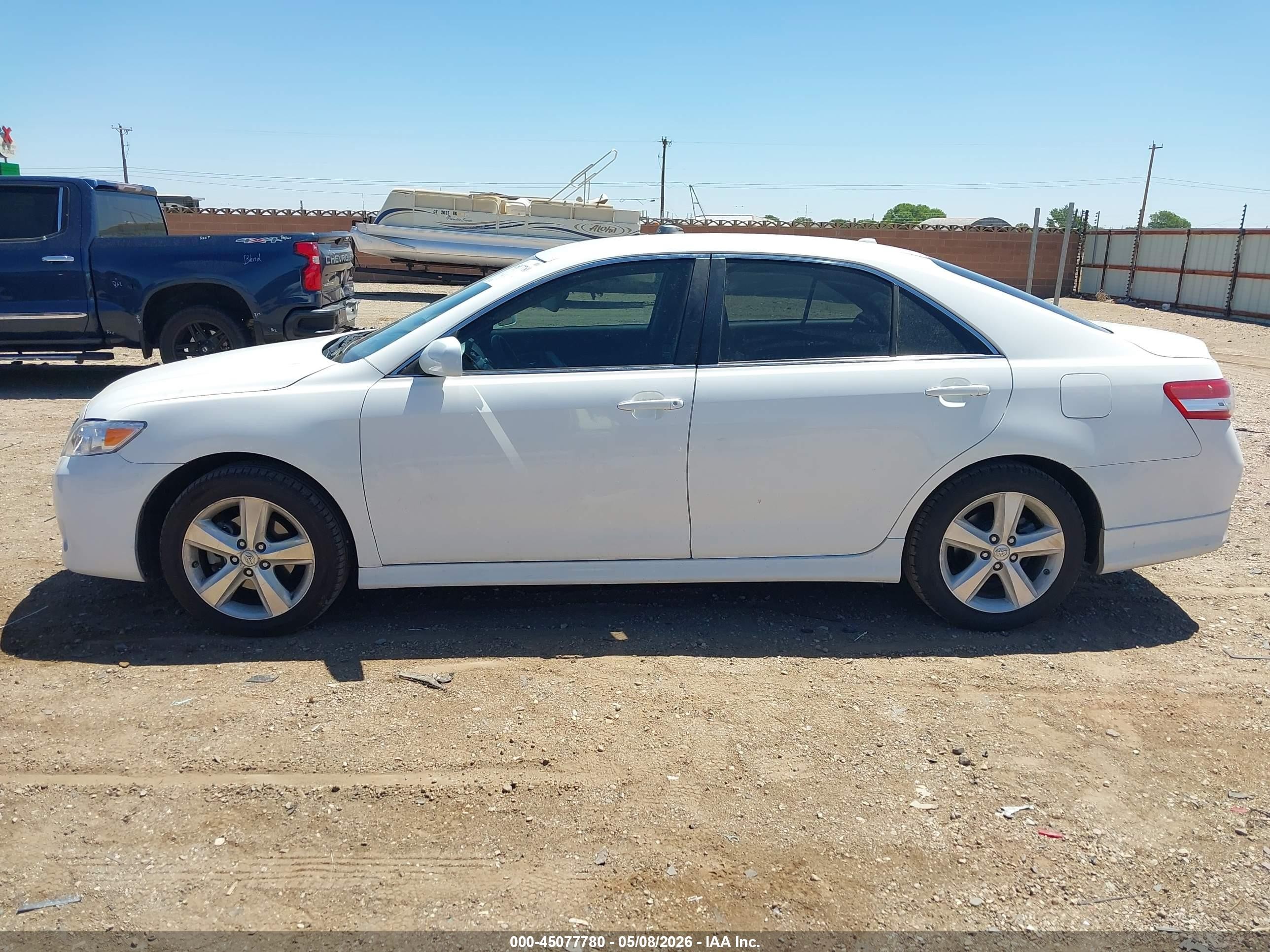 2011 Toyota Camry Se White vin: 4T1BF3EK8BU749462