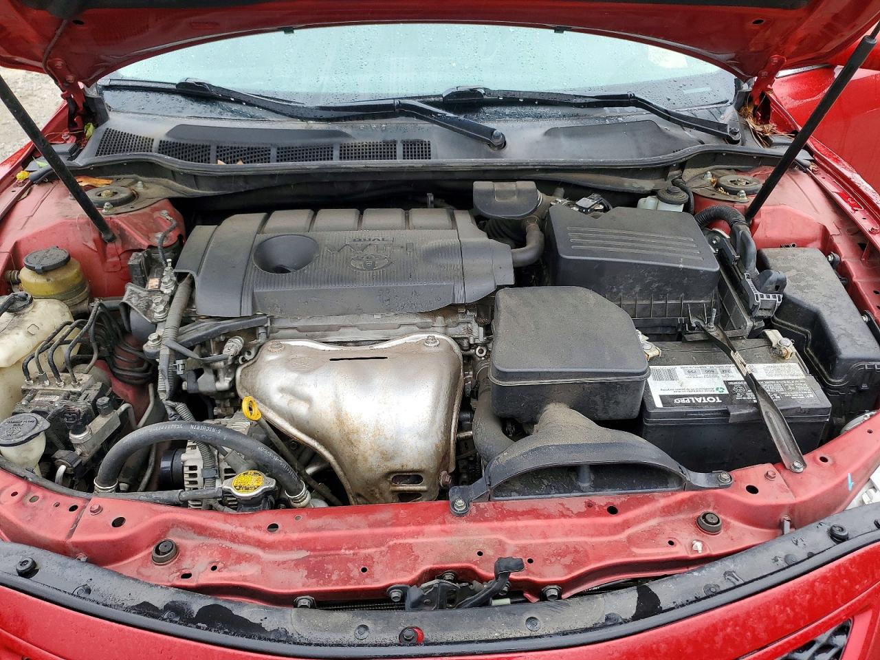 2011 Toyota Camry Se Red vin: 4T1BF3EK8BU751860
