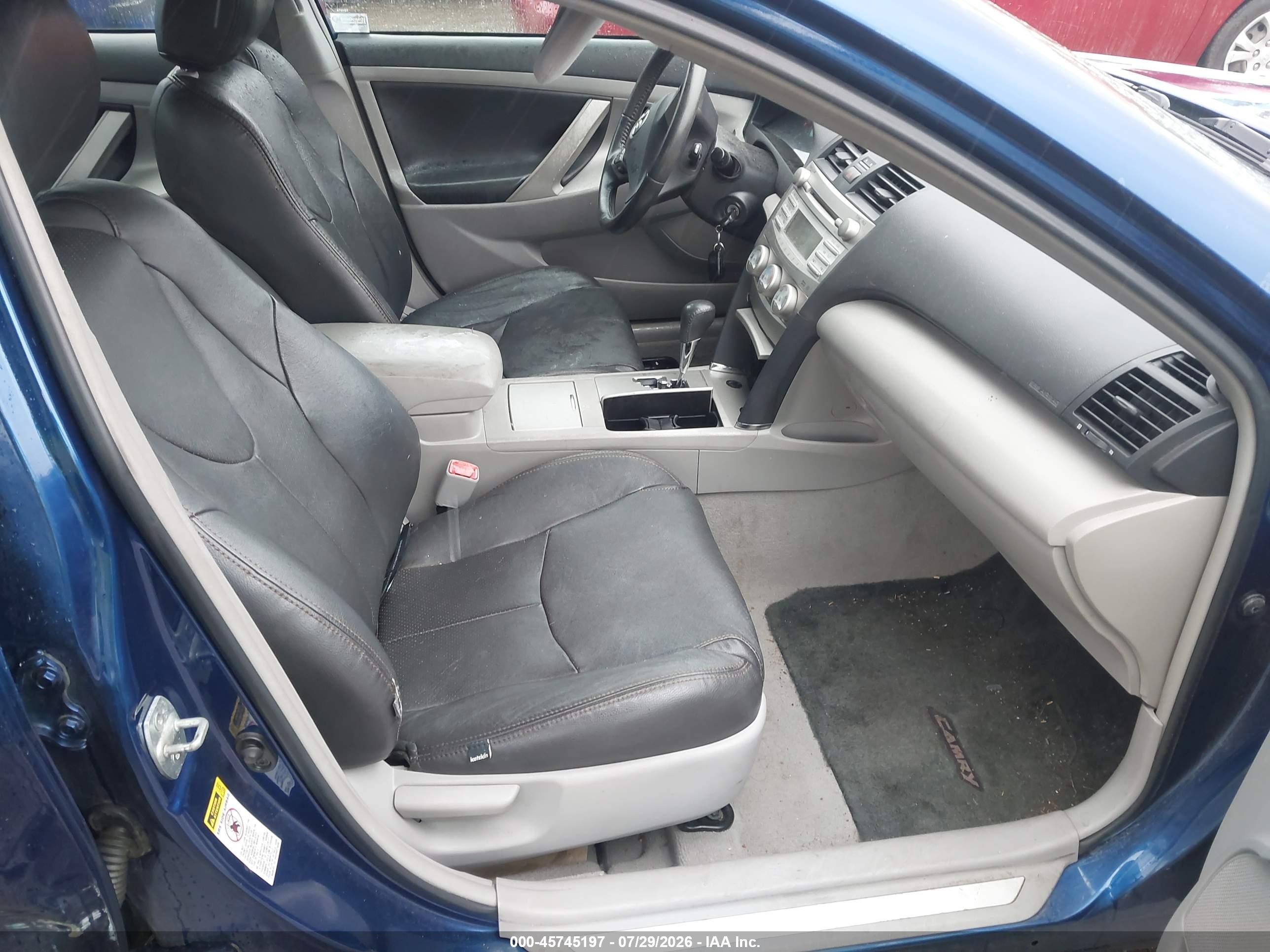 2011 Toyota Camry Se Blue vin: 4T1BF3EK8BU753706