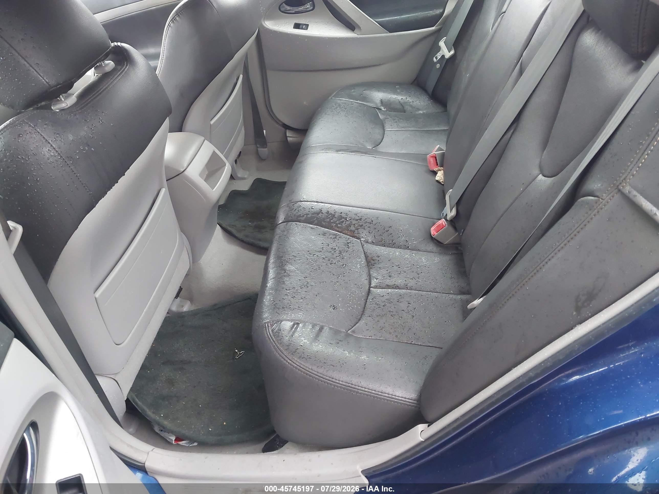 2011 Toyota Camry Se Blue vin: 4T1BF3EK8BU753706
