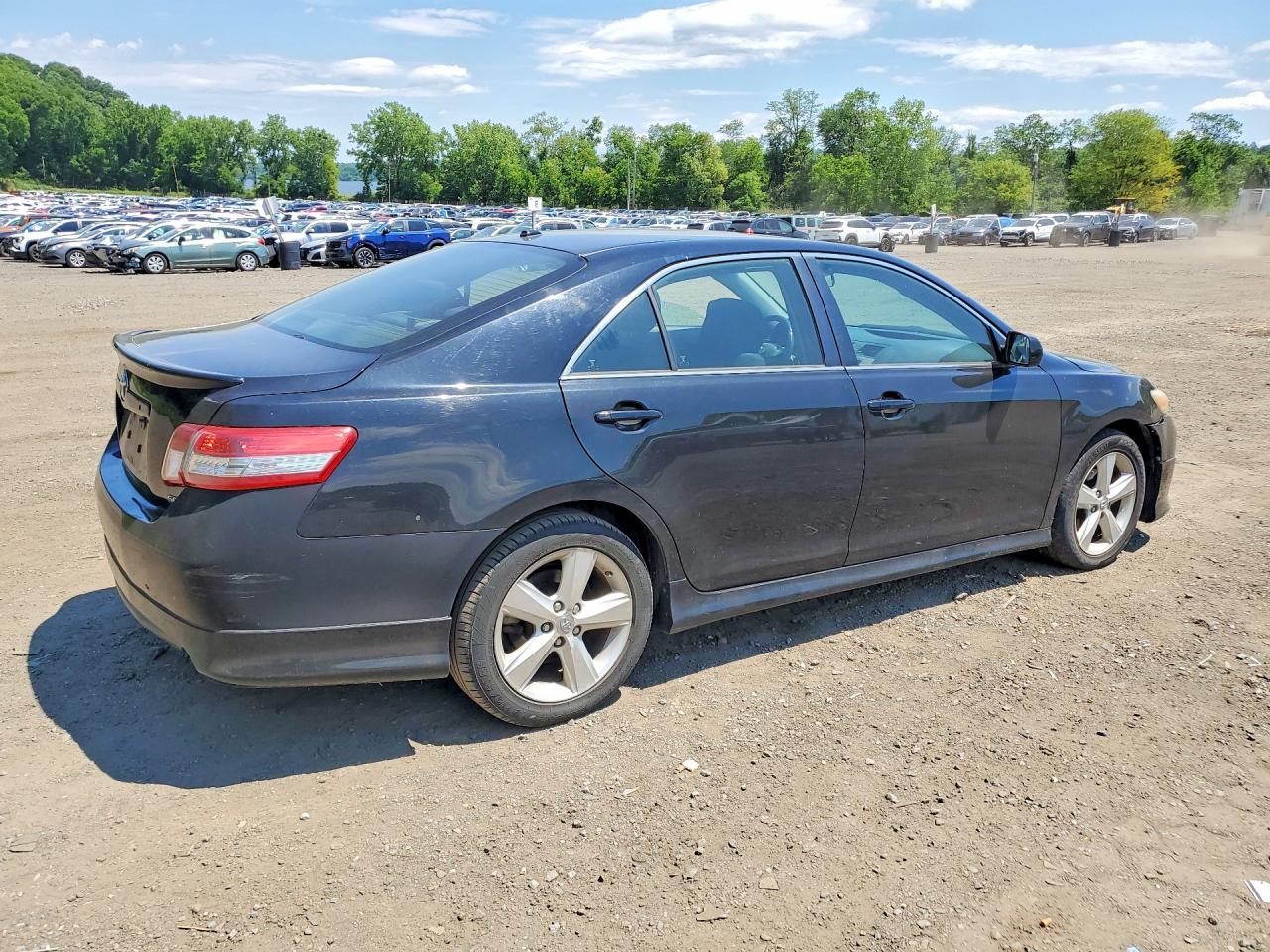 2011 Toyota Camry Se Black vin: 4T1BF3EK8BU754385