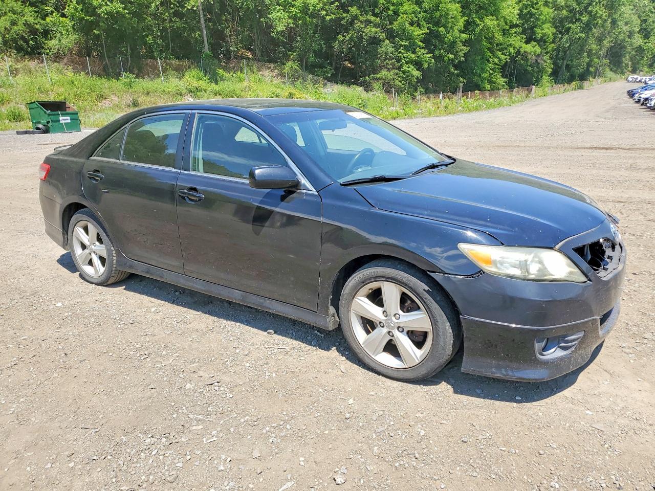 2011 Toyota Camry Se Black vin: 4T1BF3EK8BU754385