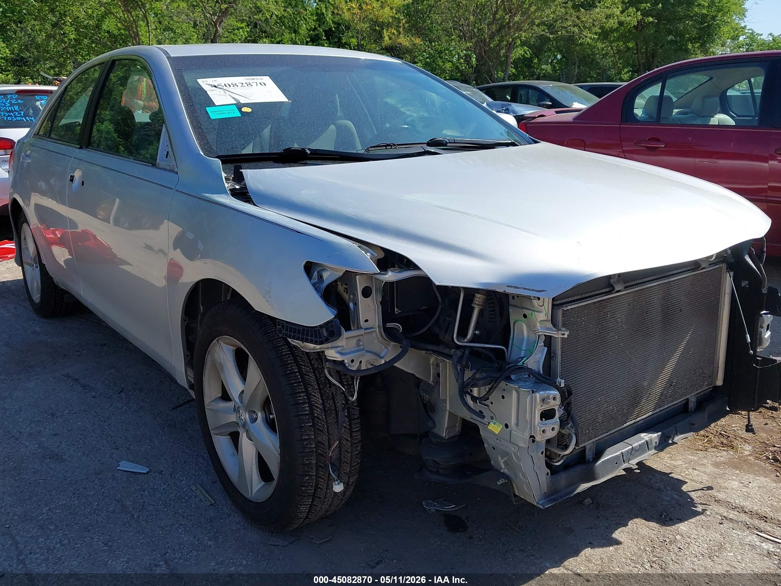 2011 Toyota Camry Se Silver vin: 4T1BF3EK8BU759893
