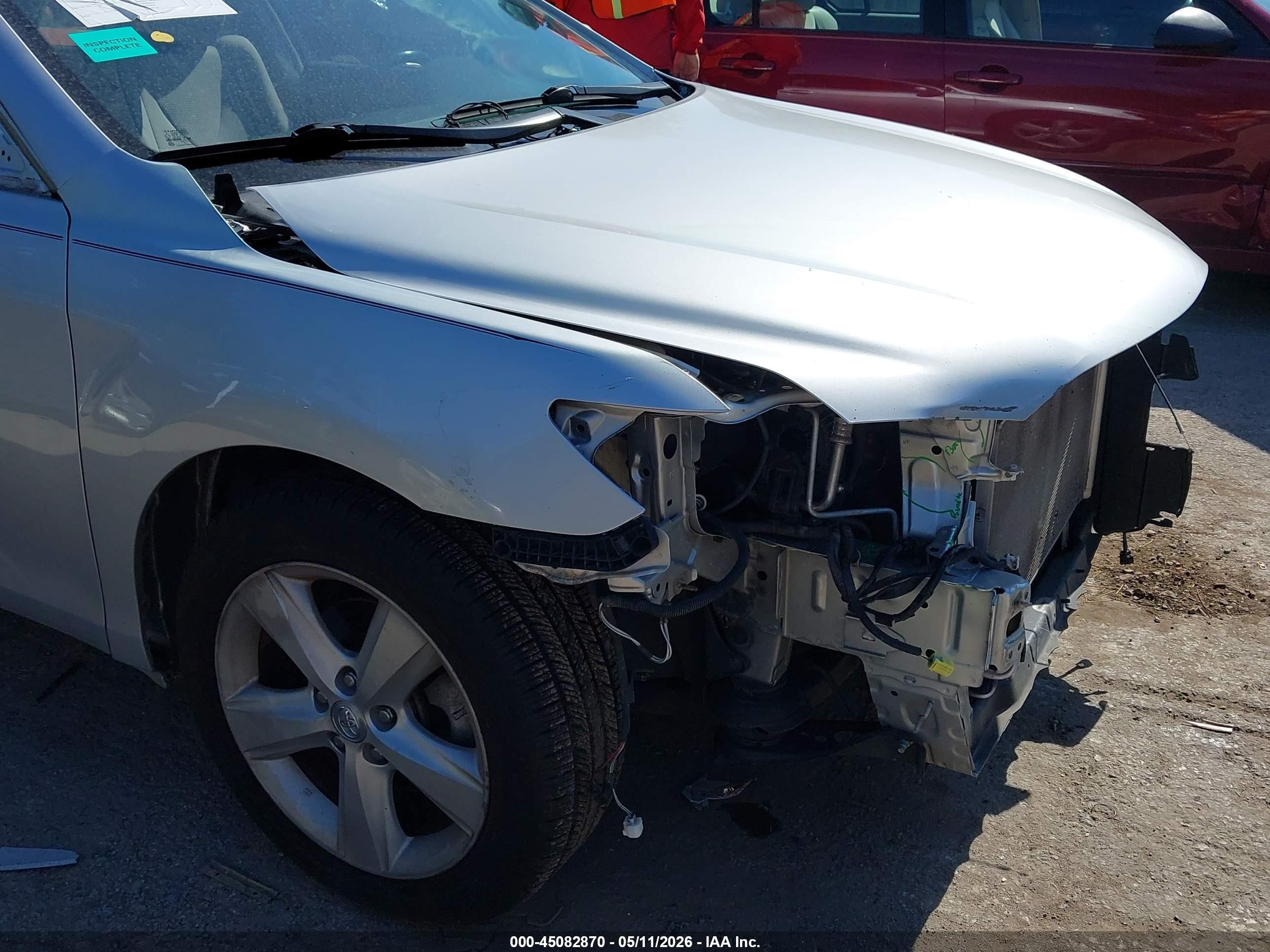 2011 Toyota Camry Se Silver vin: 4T1BF3EK8BU759893