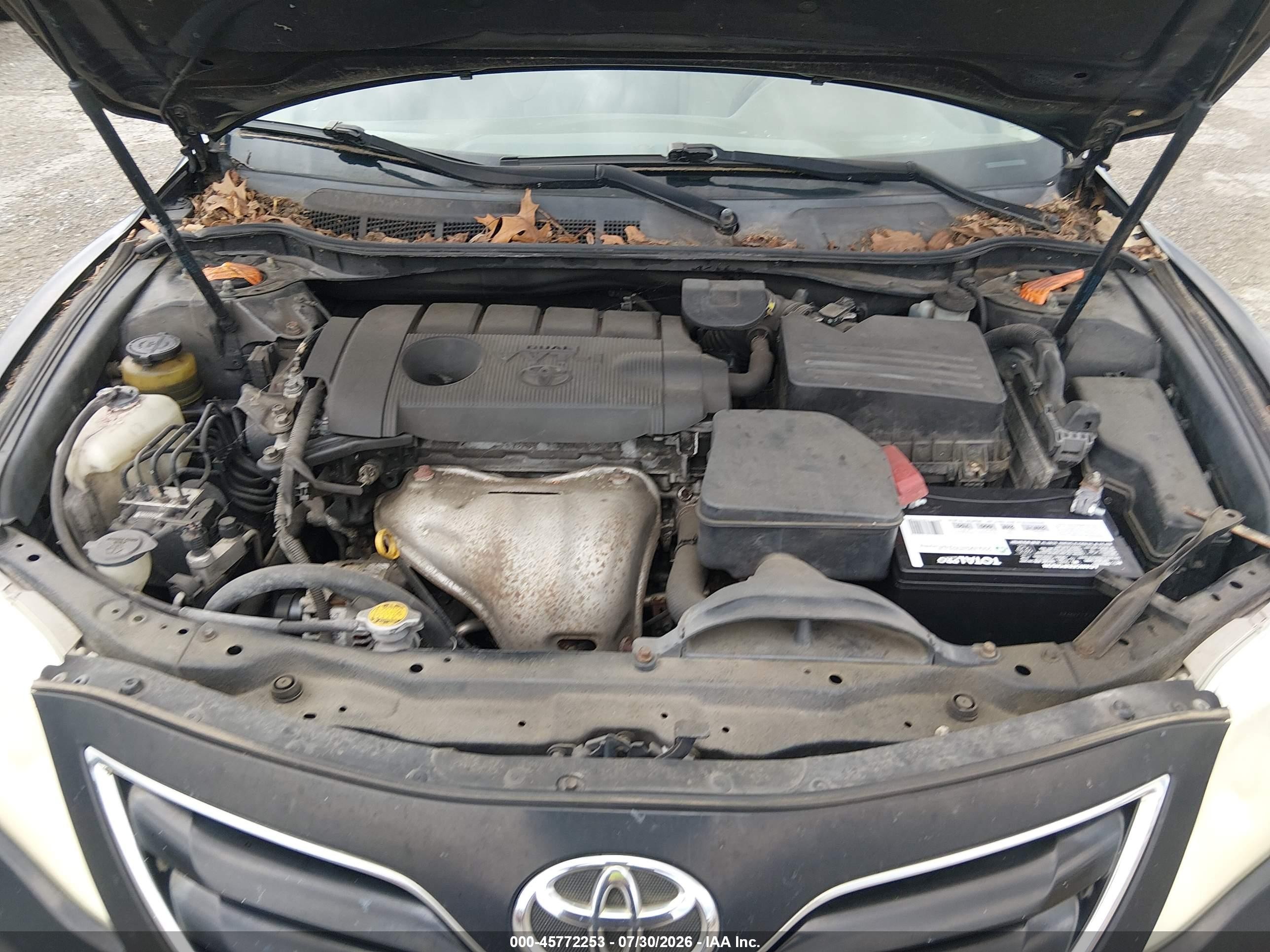 2011 Toyota Camry Le Black vin: 4T1BF3EK8BU760638