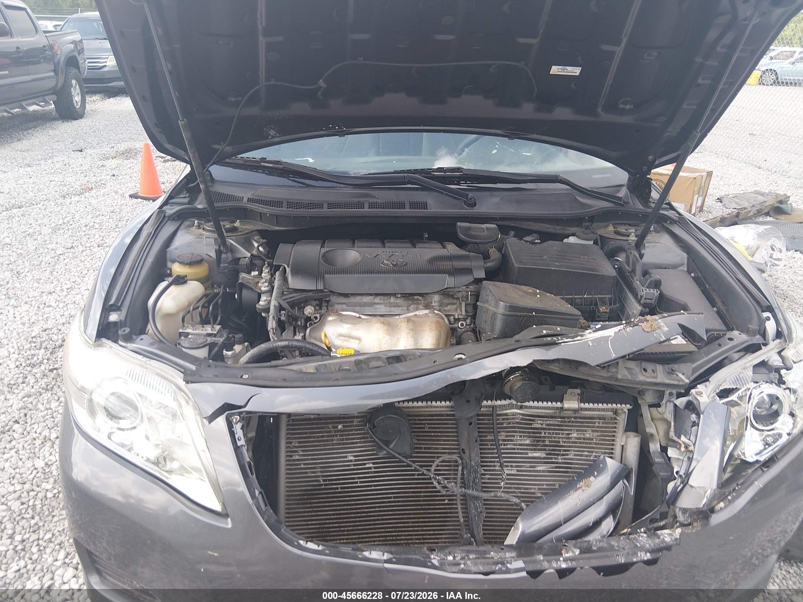 2011 Toyota Camry Le Серый vin: 4T1BF3EK8BU761160