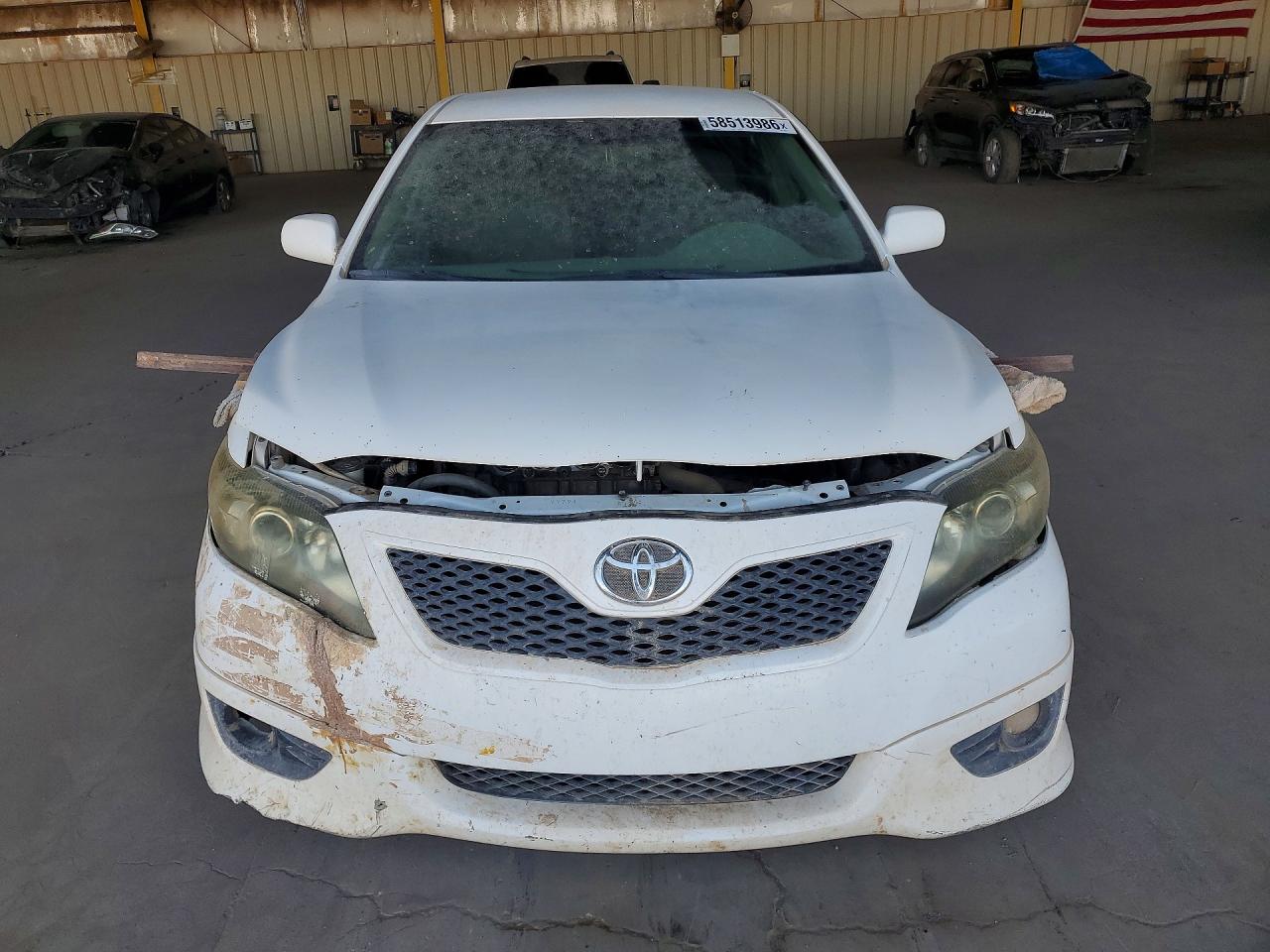 2011 Toyota Camry Se White vin: 4T1BF3EK8BU762907